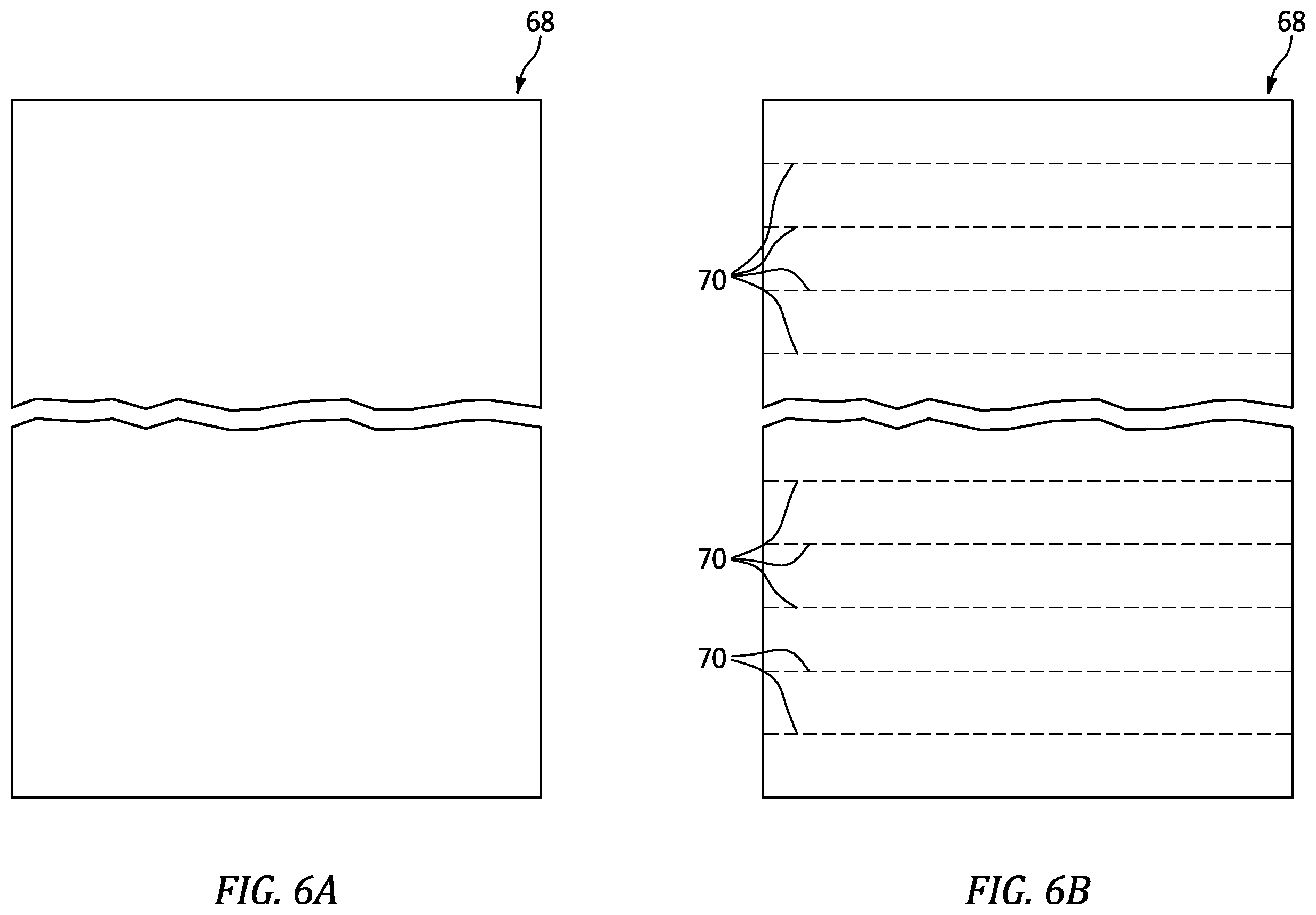 Patent US12479201 Figure 6 – Forming pattern for cellular core by folding material