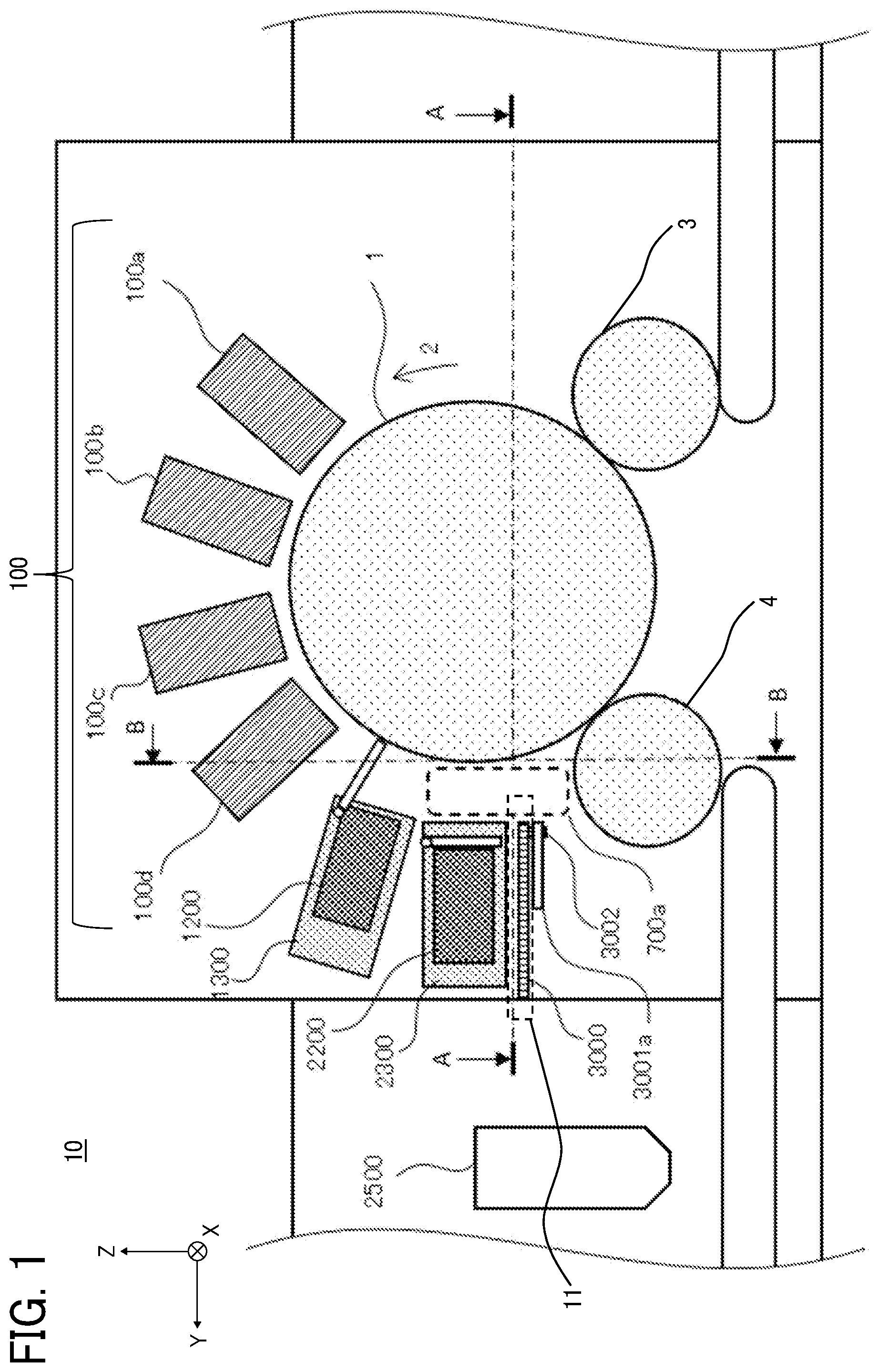 Patent US12479214 Figure 1 – Image forming apparatus, image reading device, and liquid discharge device