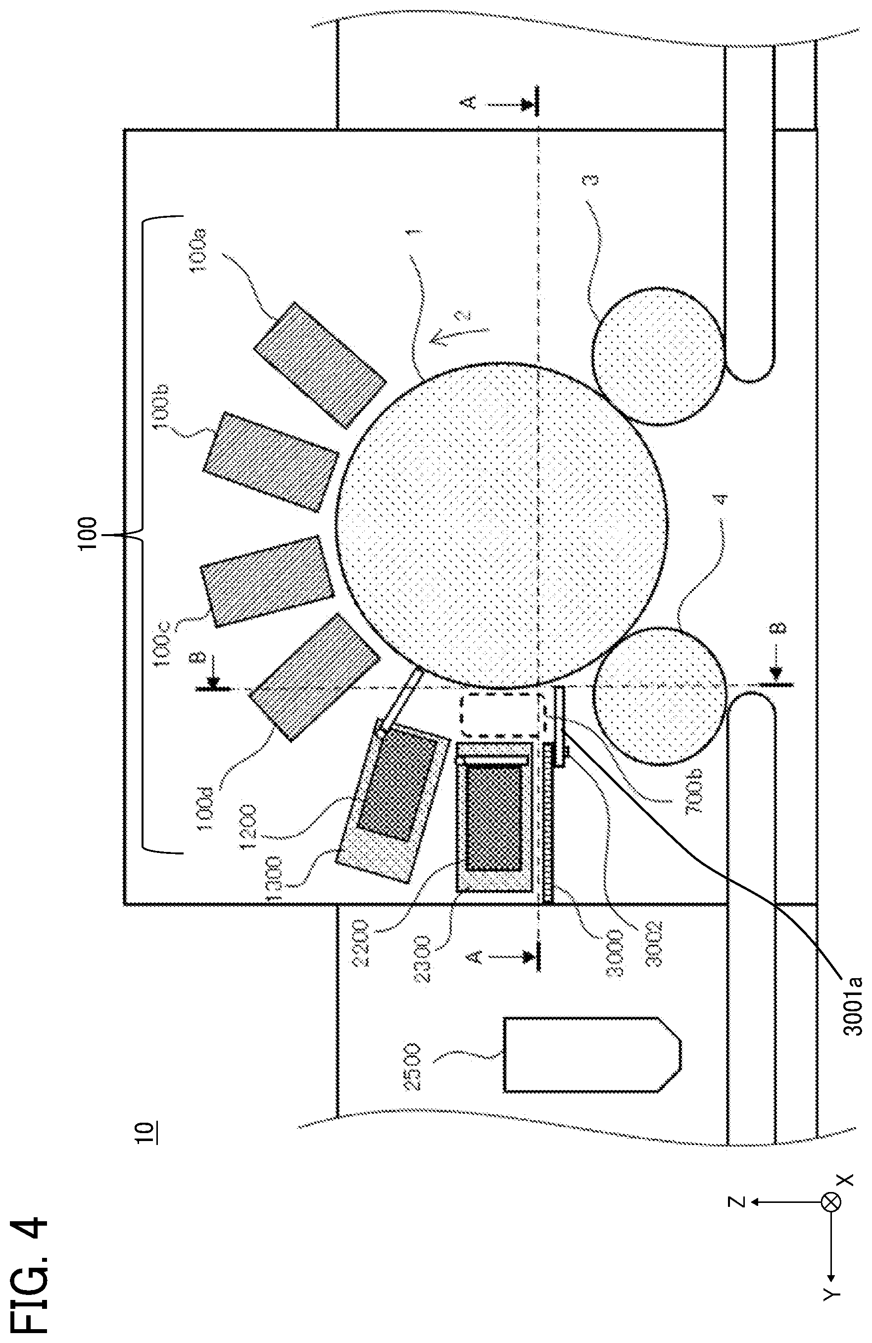 Patent US12479214 Figure 4 – Image forming apparatus, image reading device, and liquid discharge device