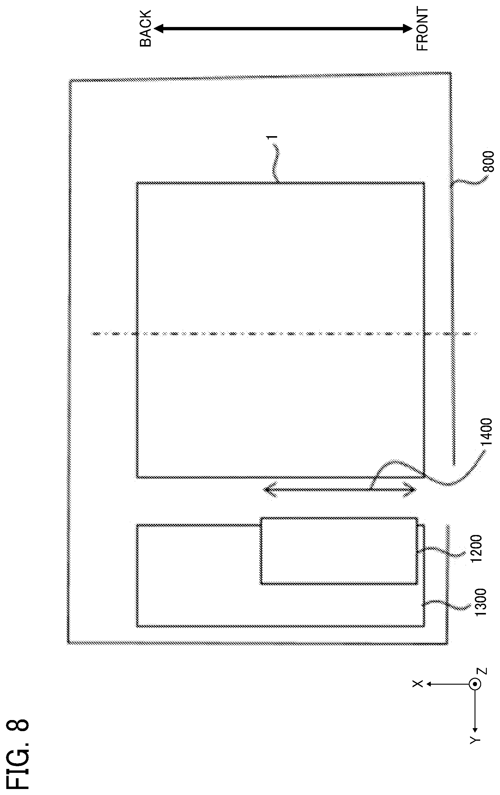 Patent US12479214 Figure 8 – Image forming apparatus, image reading device, and liquid discharge device