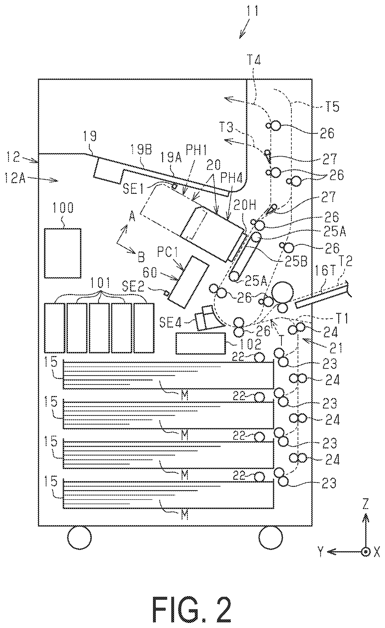 Patent US12479219 Figure 2 – Recording device