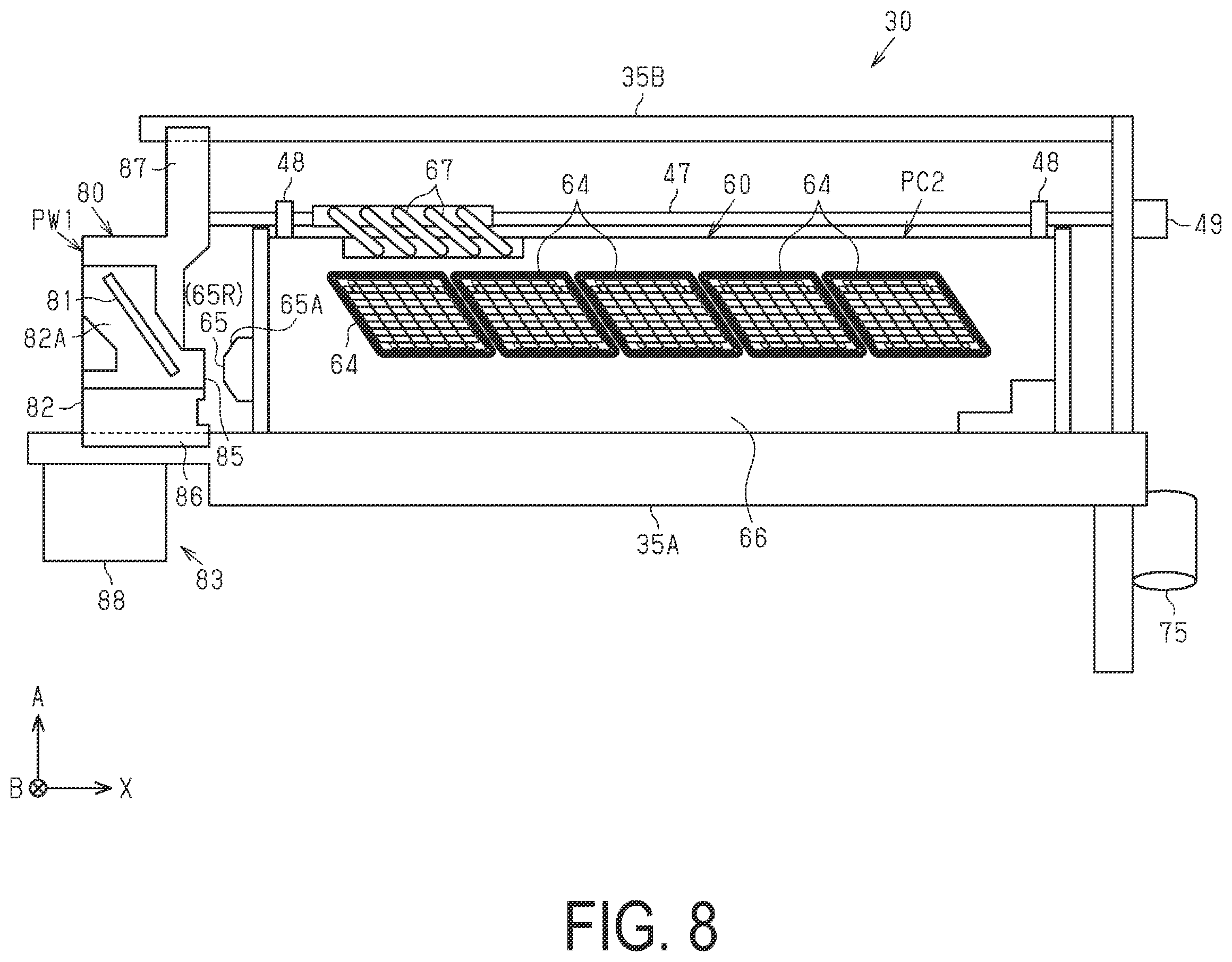 Patent US12479219 Figure 8 – Recording device