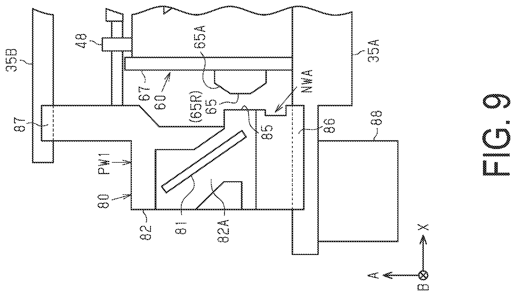 Patent US12479219 Figure 9 – Recording device