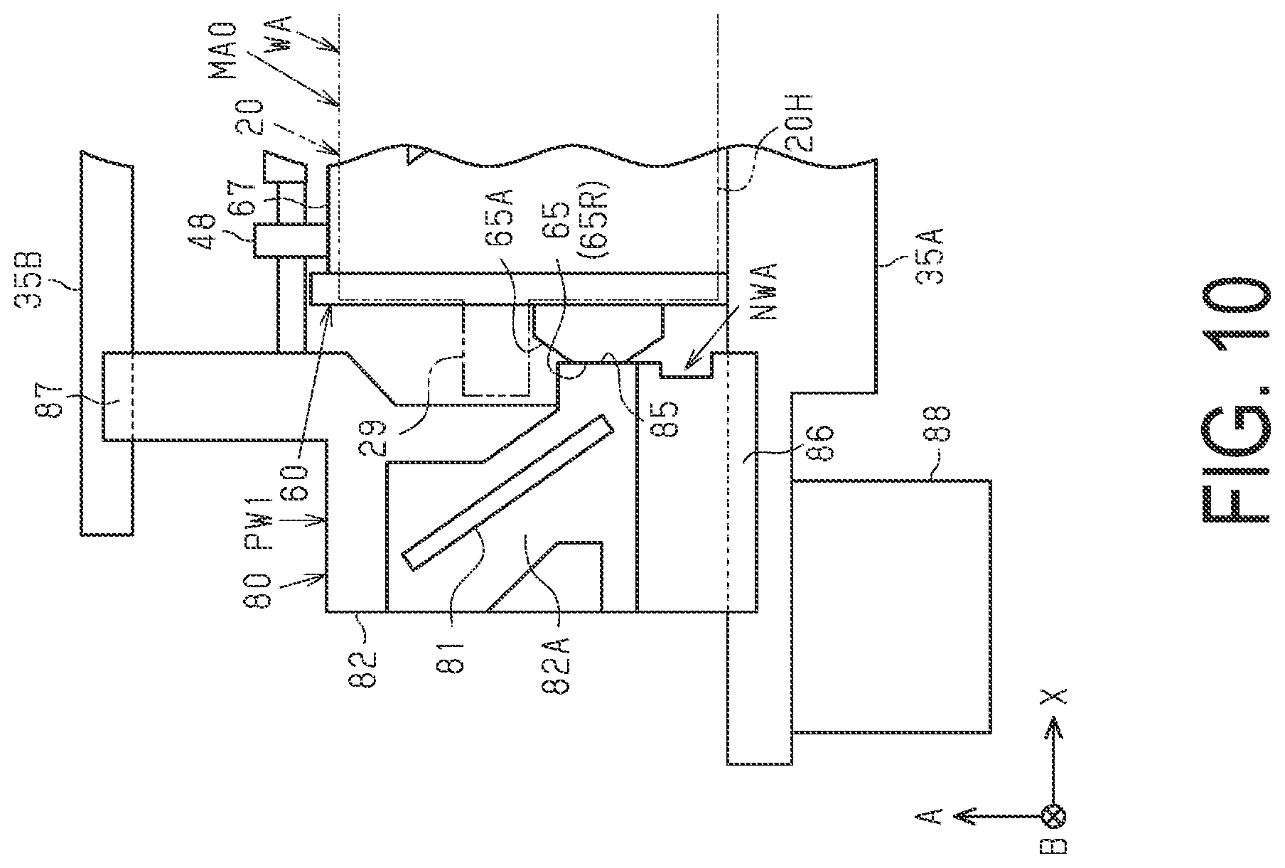 Patent US12479219 Figure 10 – Recording device