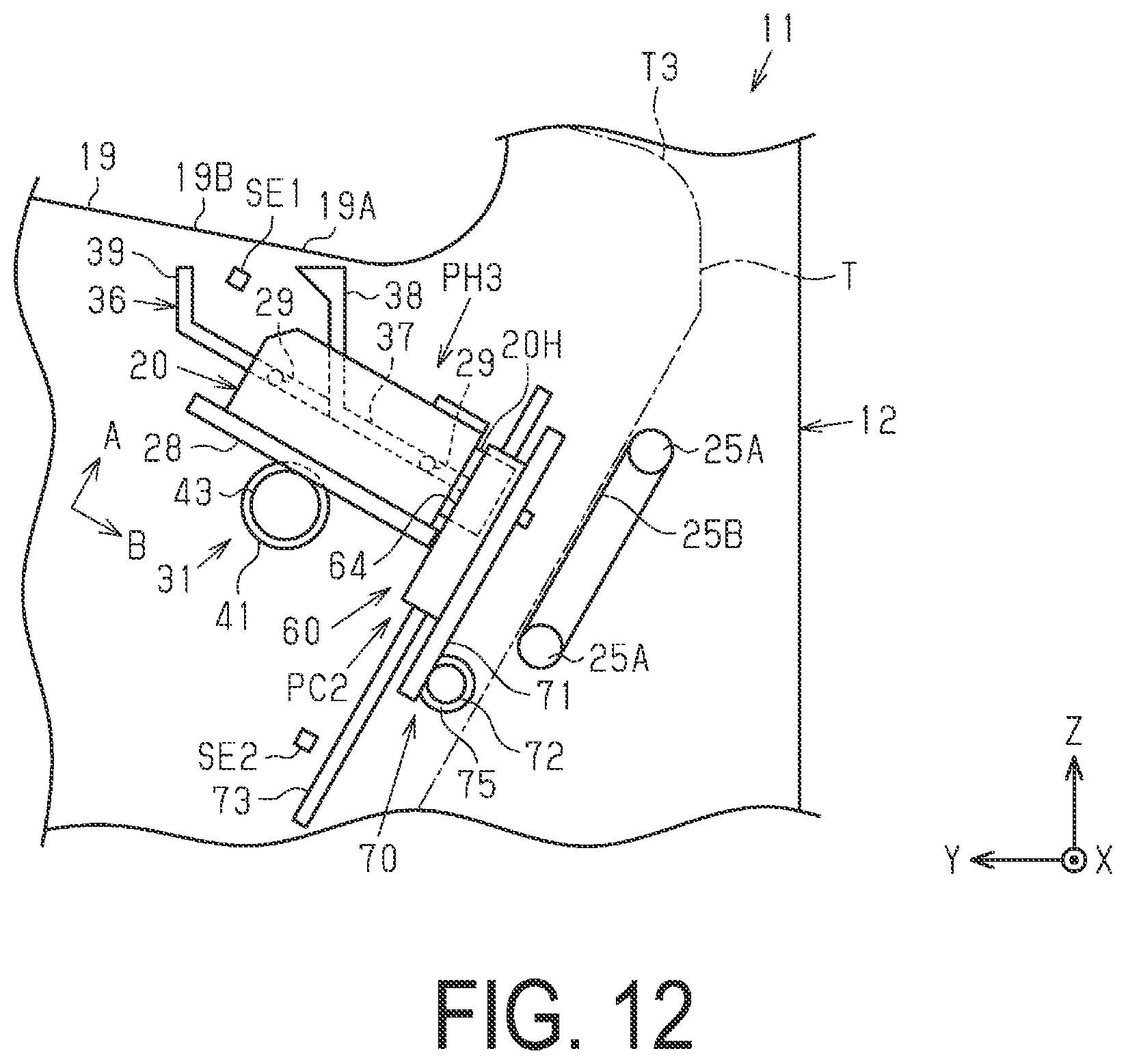 Patent US12479219 Figure 12 – Recording device