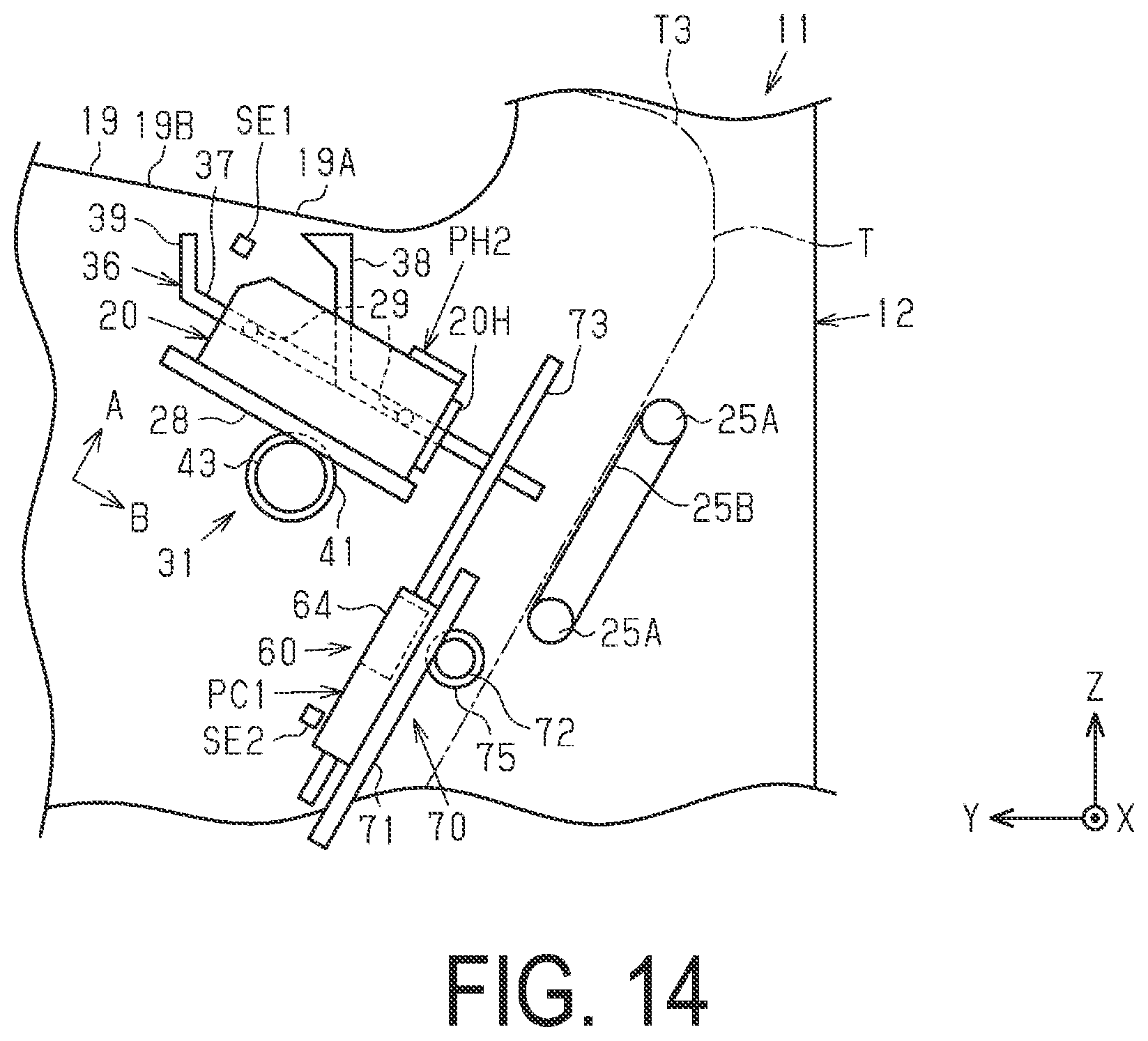 Patent US12479219 Figure 14 – Recording device