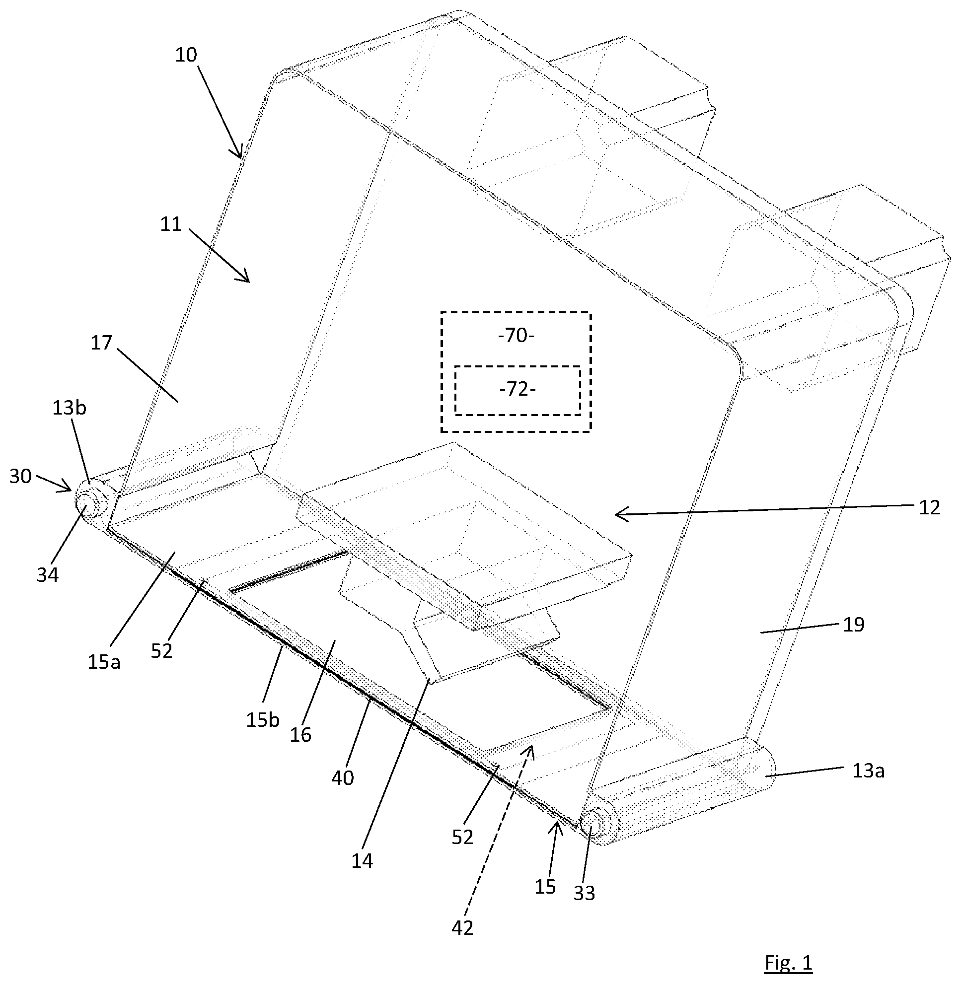 Patent US12479225 Figure 1 – Printing apparatus and method of operation