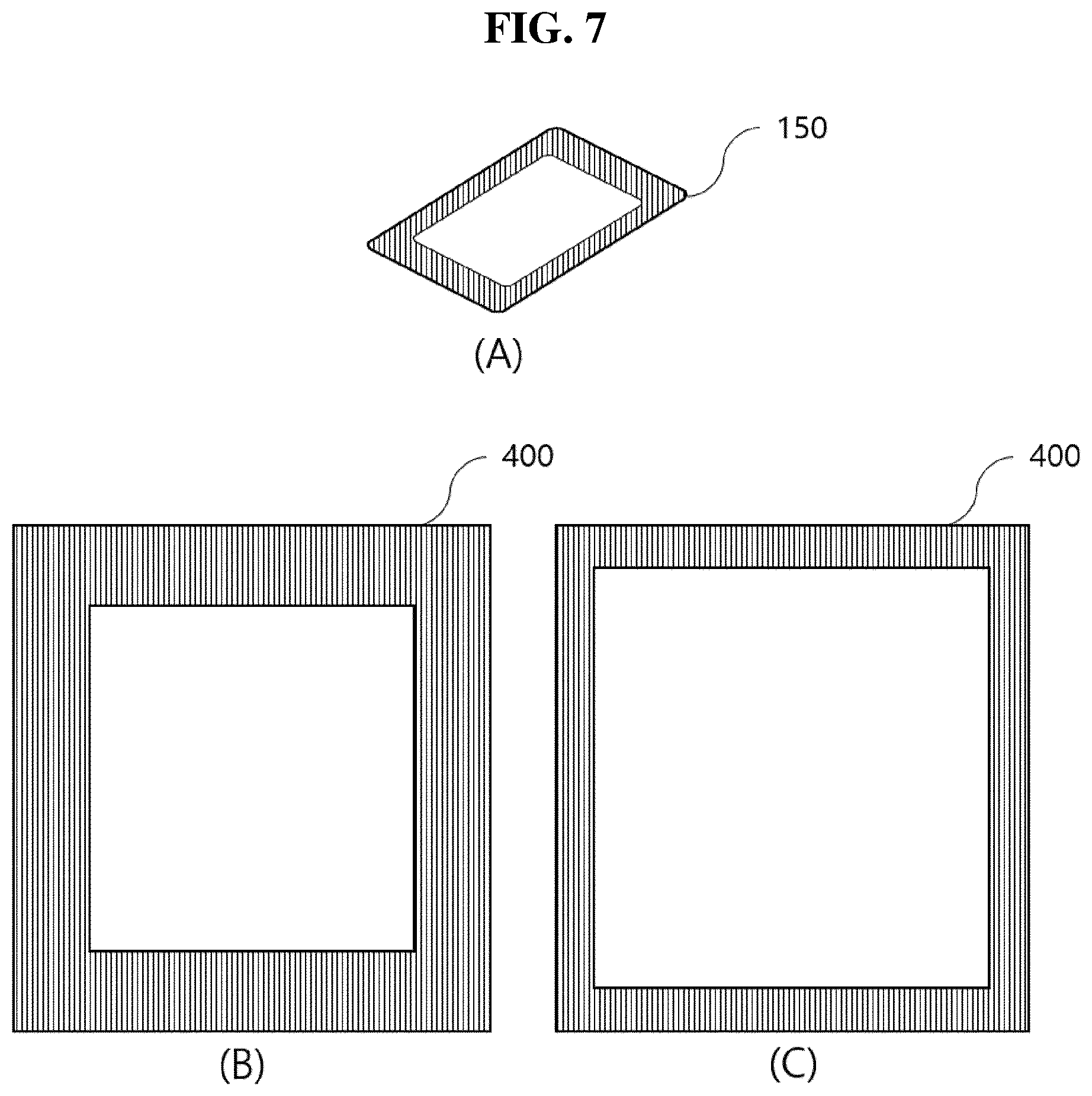 Patent US12479229 Figure 6 – Card with 3D pattern and manufacturing method thereof