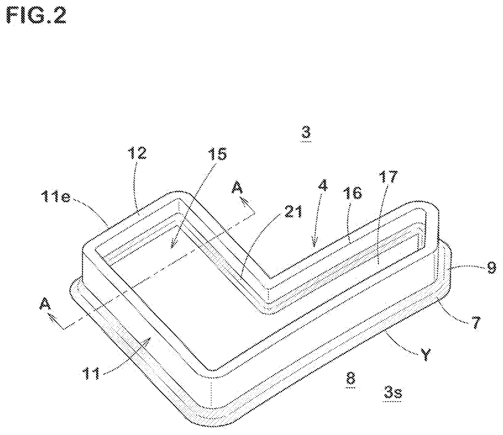 Patent US12479244 Figure 2 – Pneumatic tire