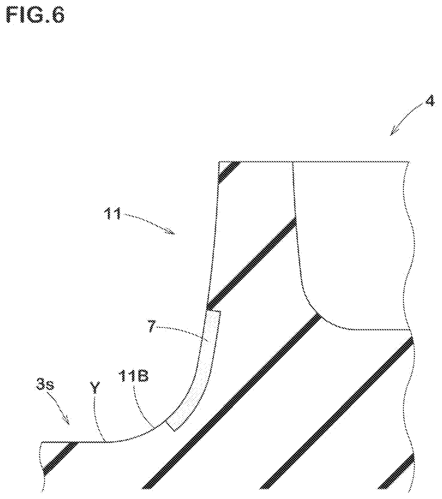 Patent US12479244 Figure 6 – Pneumatic tire