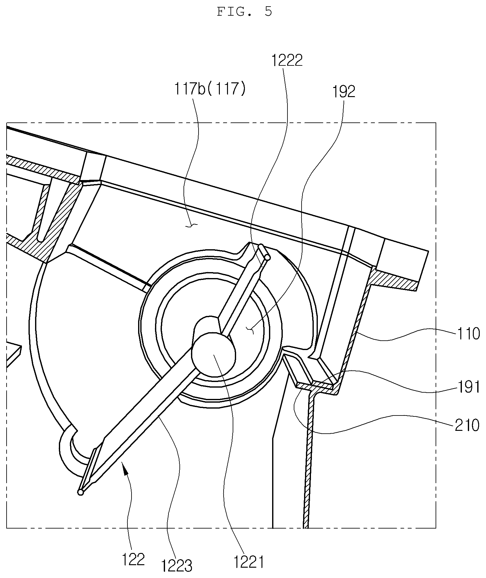 Patent US12479266 Figure 5 – Air conditioner for vehicle