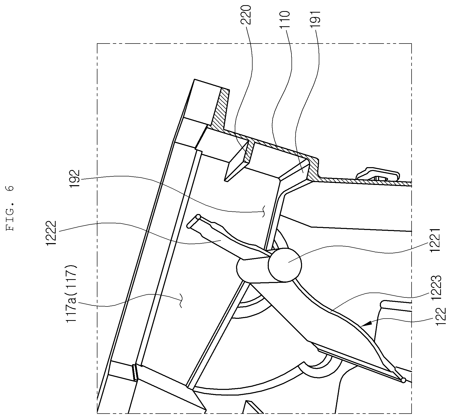 Patent US12479266 Figure 6 – Air conditioner for vehicle