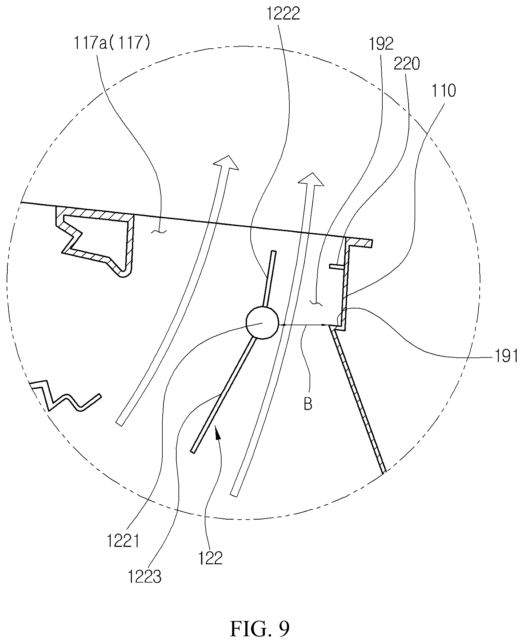Patent US12479266 Figure 9 – Air conditioner for vehicle