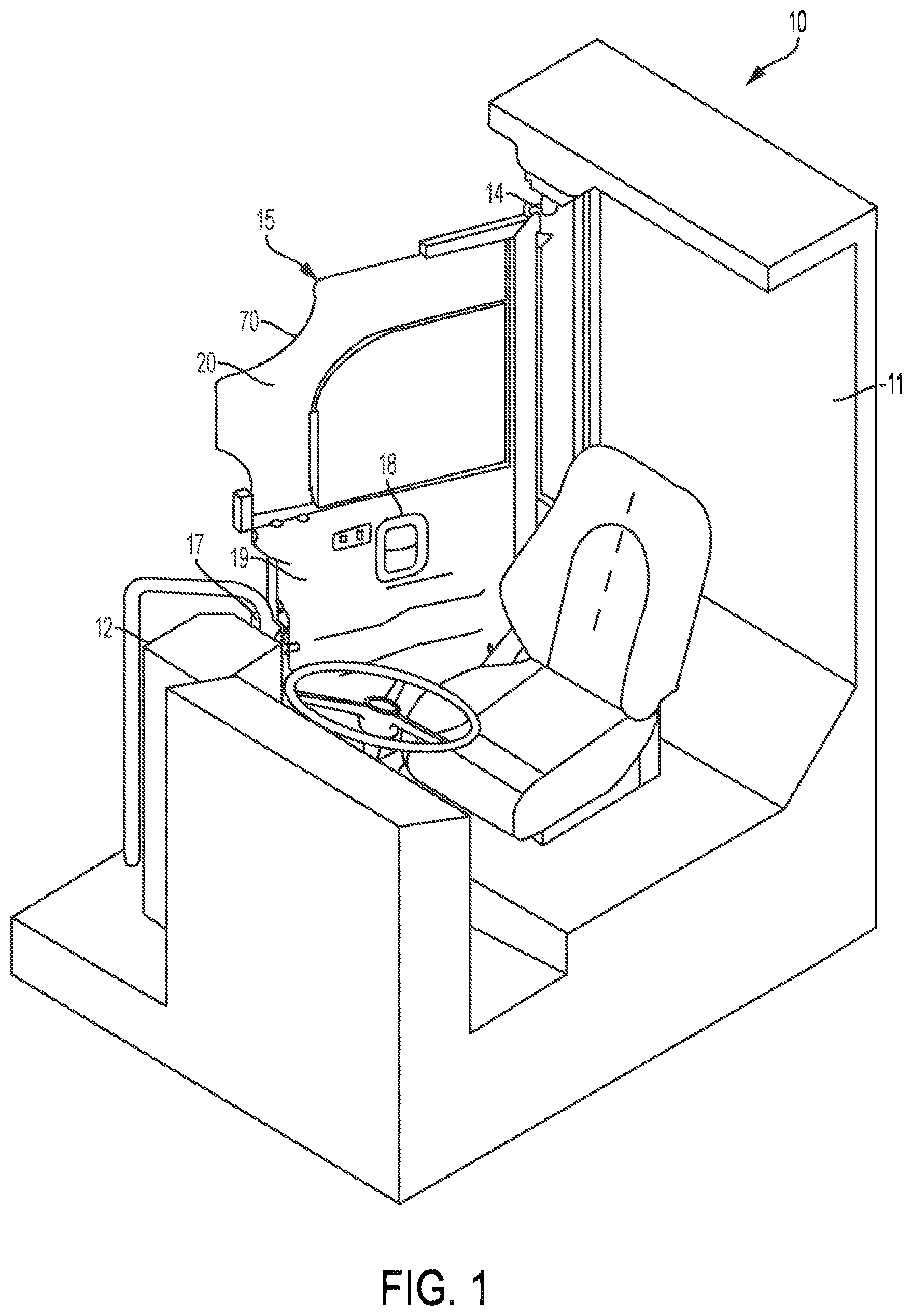 Patent US12479272 Figure 1 – Enclosure for a vehicle system