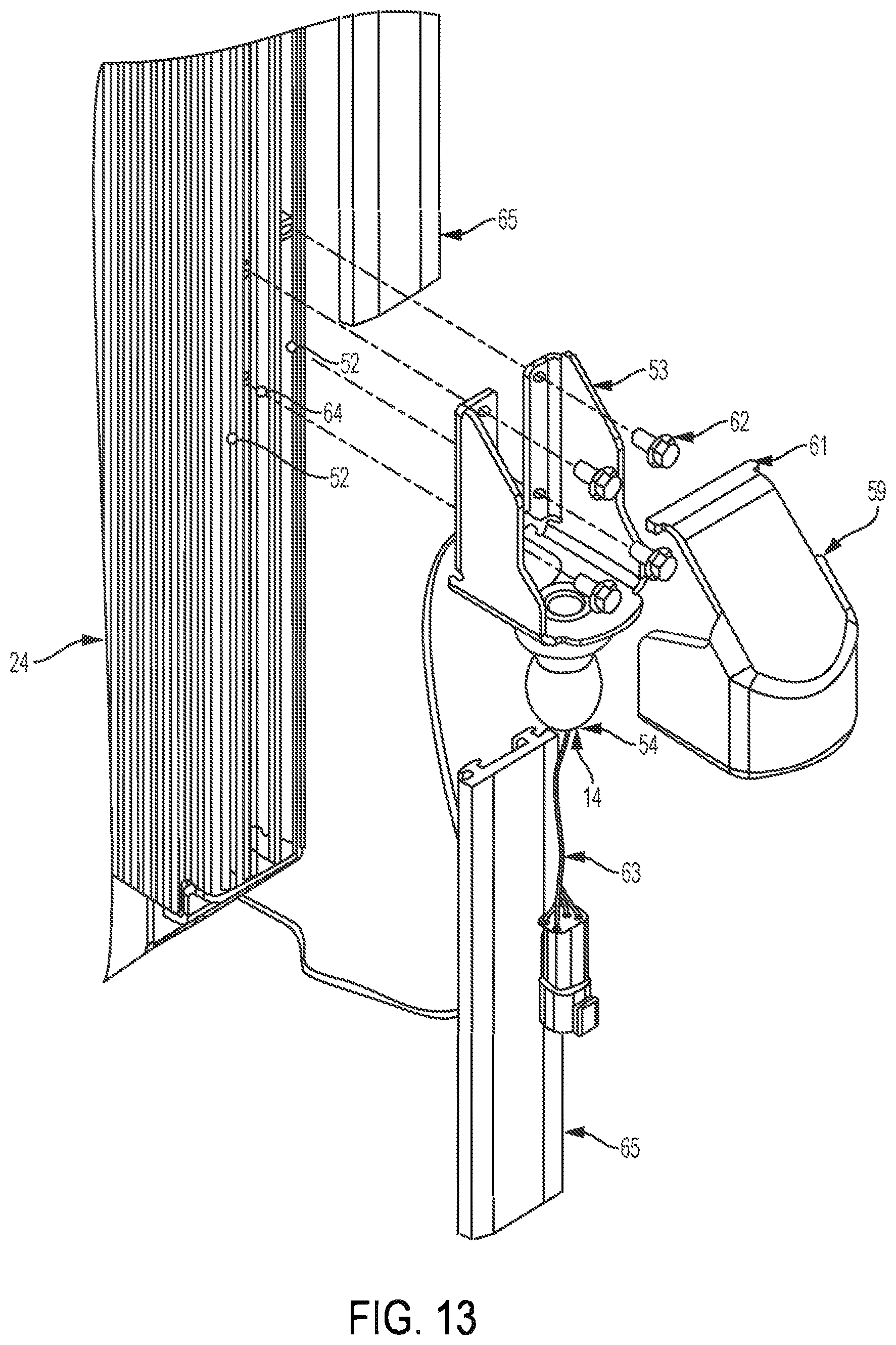 Patent US12479272 Figure 13 – Enclosure for a vehicle system