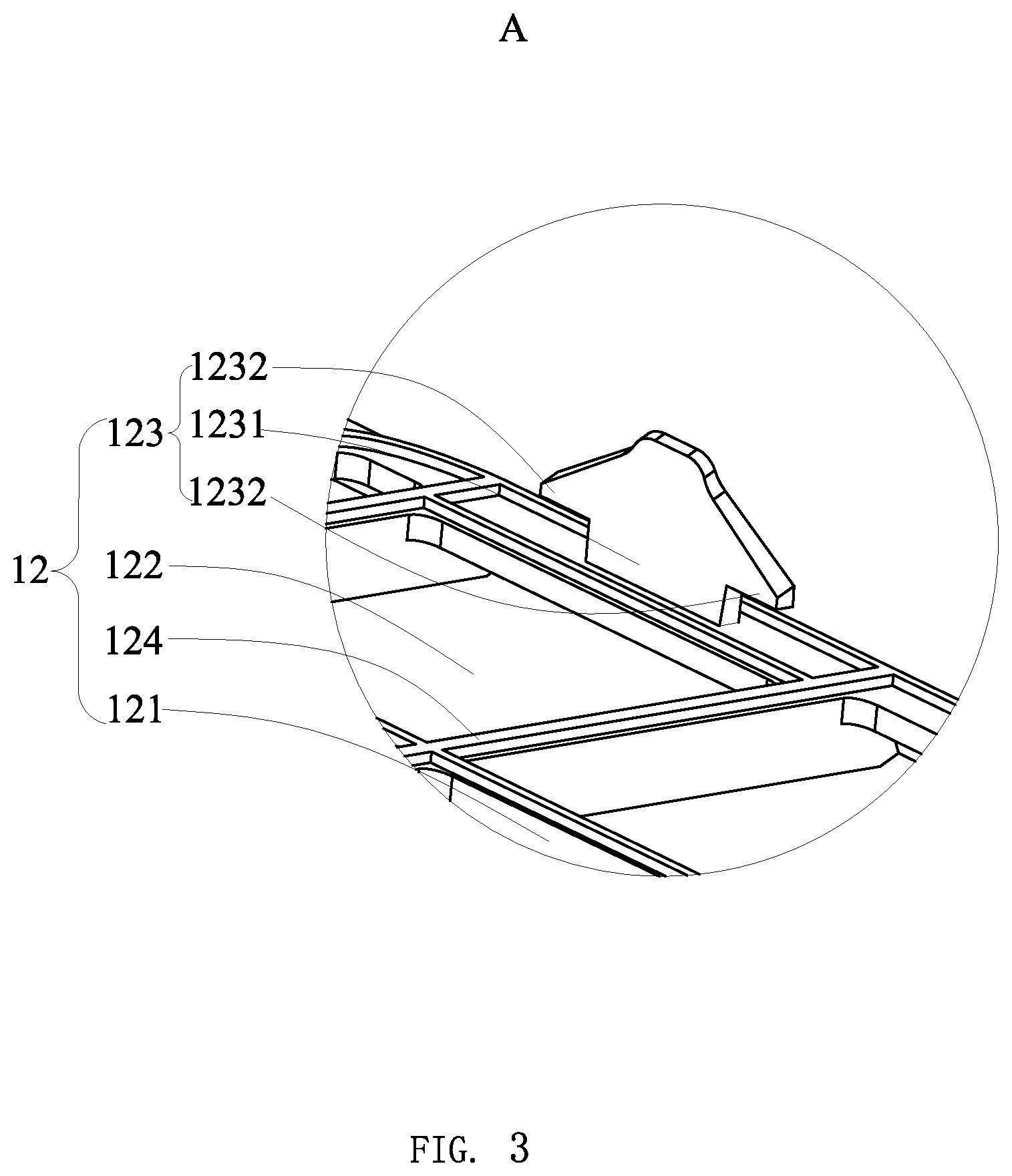 Patent US12479273 Figure 3 – Ventilation device for air flowing inside and outside a vehicle