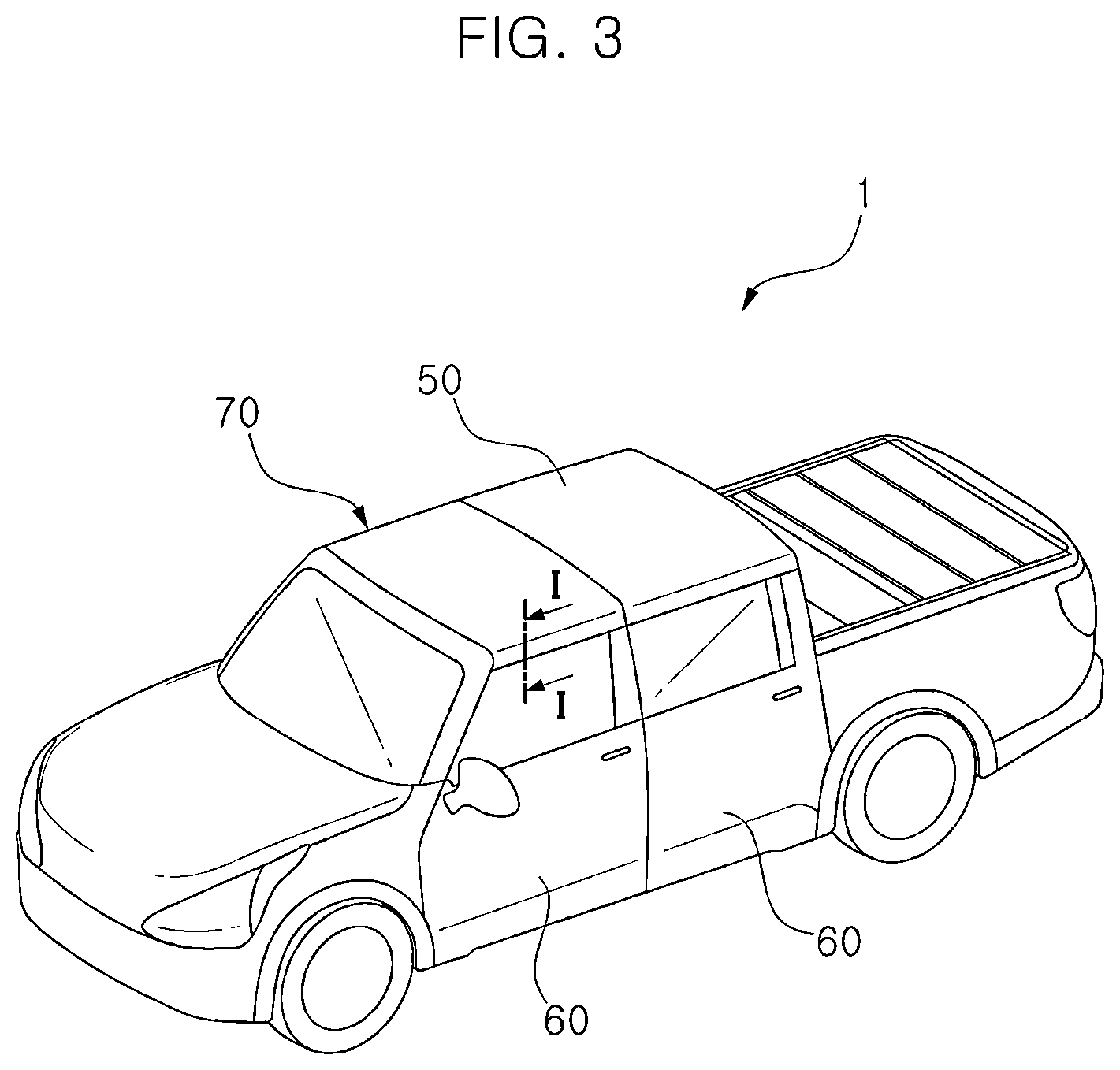 Patent US12479279 Figure 3 – Roof side rail for vehicles