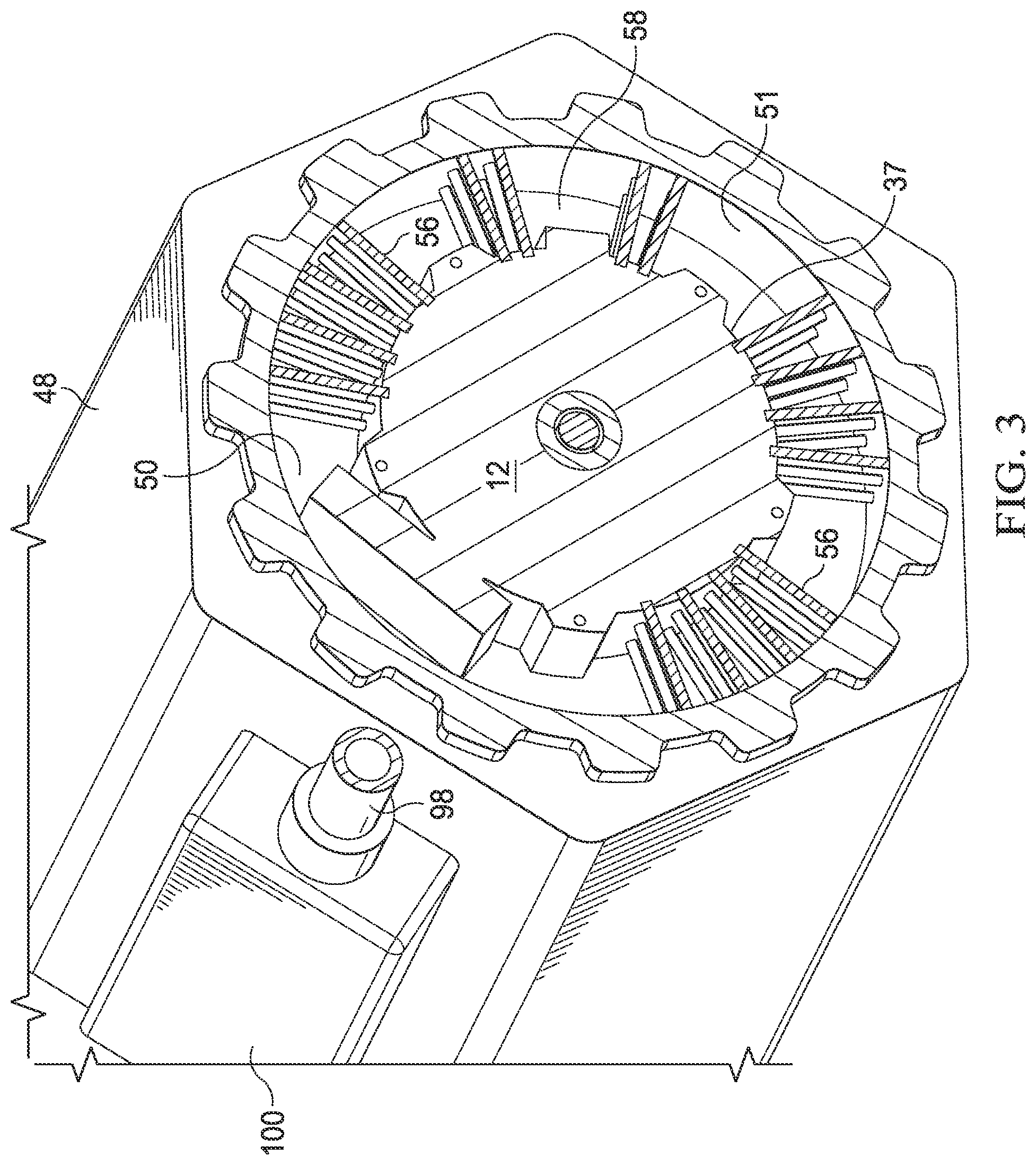 Patent US12479282 Figure 3 – Electric drivetrain