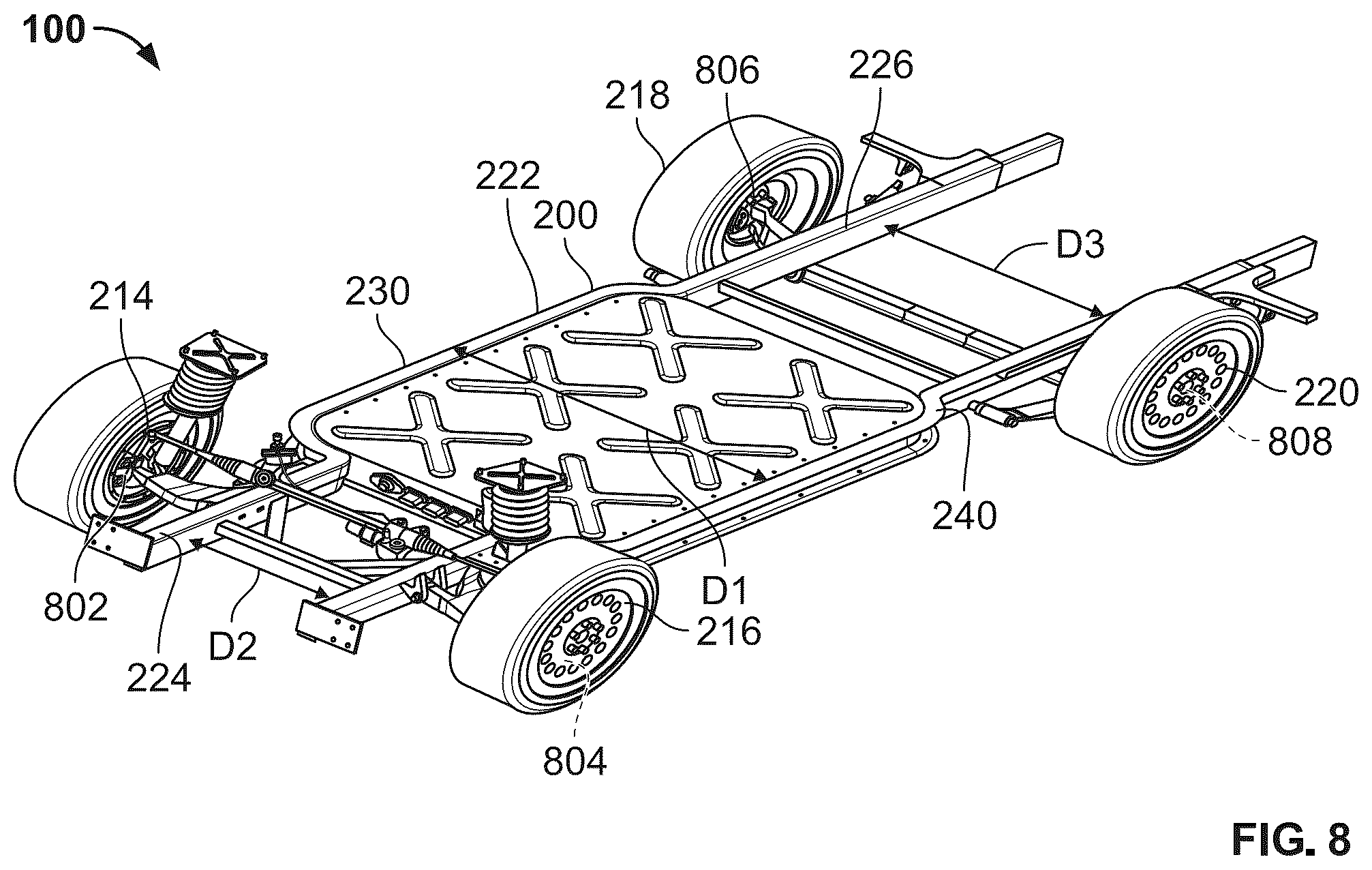 Patent US12479284 Figure 5 – Land vehicles incorporating electric motors and methods therefor