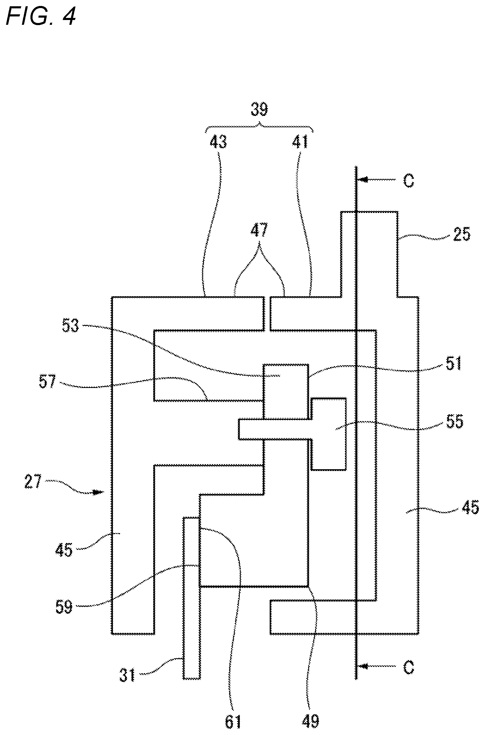 Patent US12479298 Figure 4 – In-vehicle display device