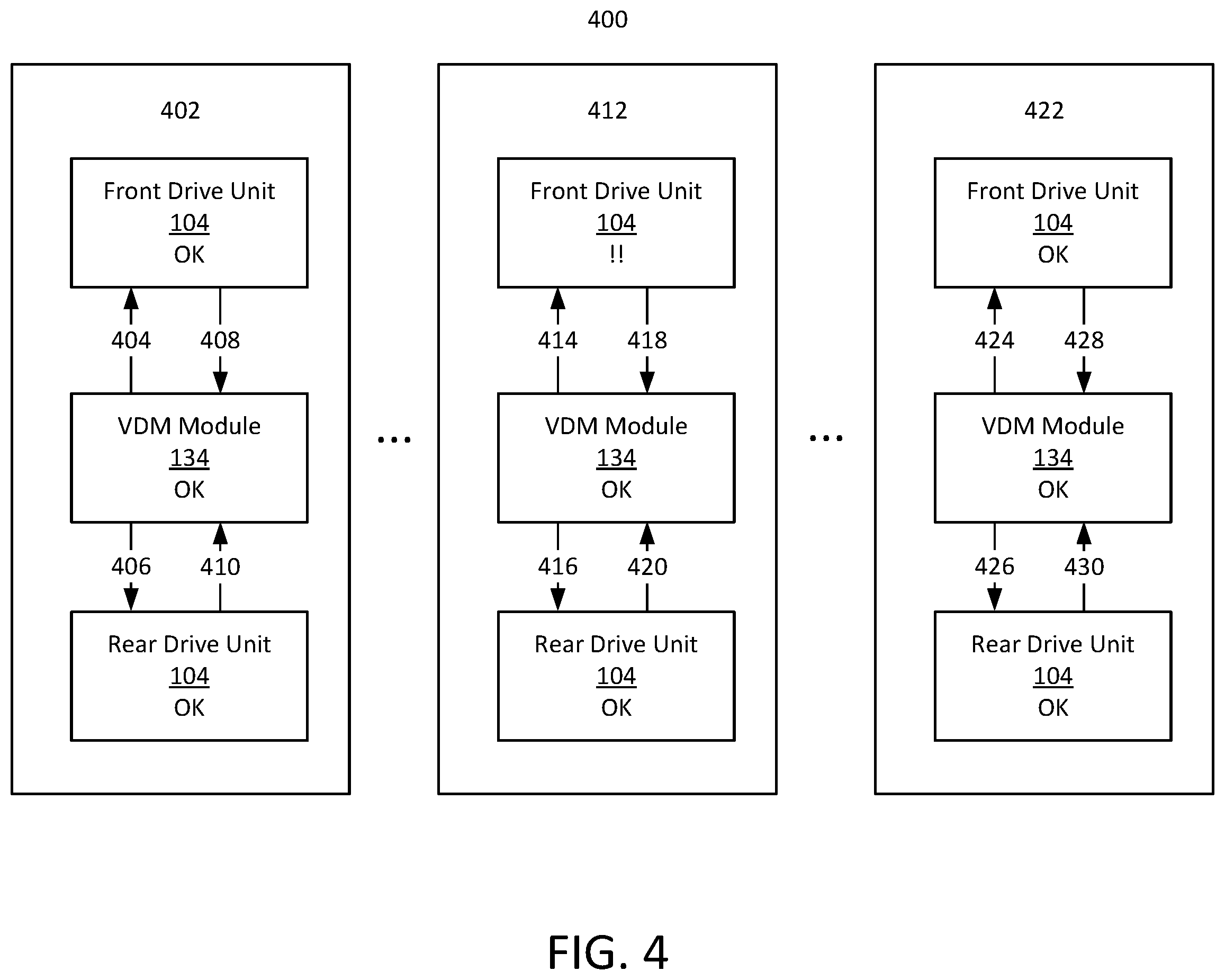 Patent US12479301 Figure 4 – Vehicle condition detection and resolution