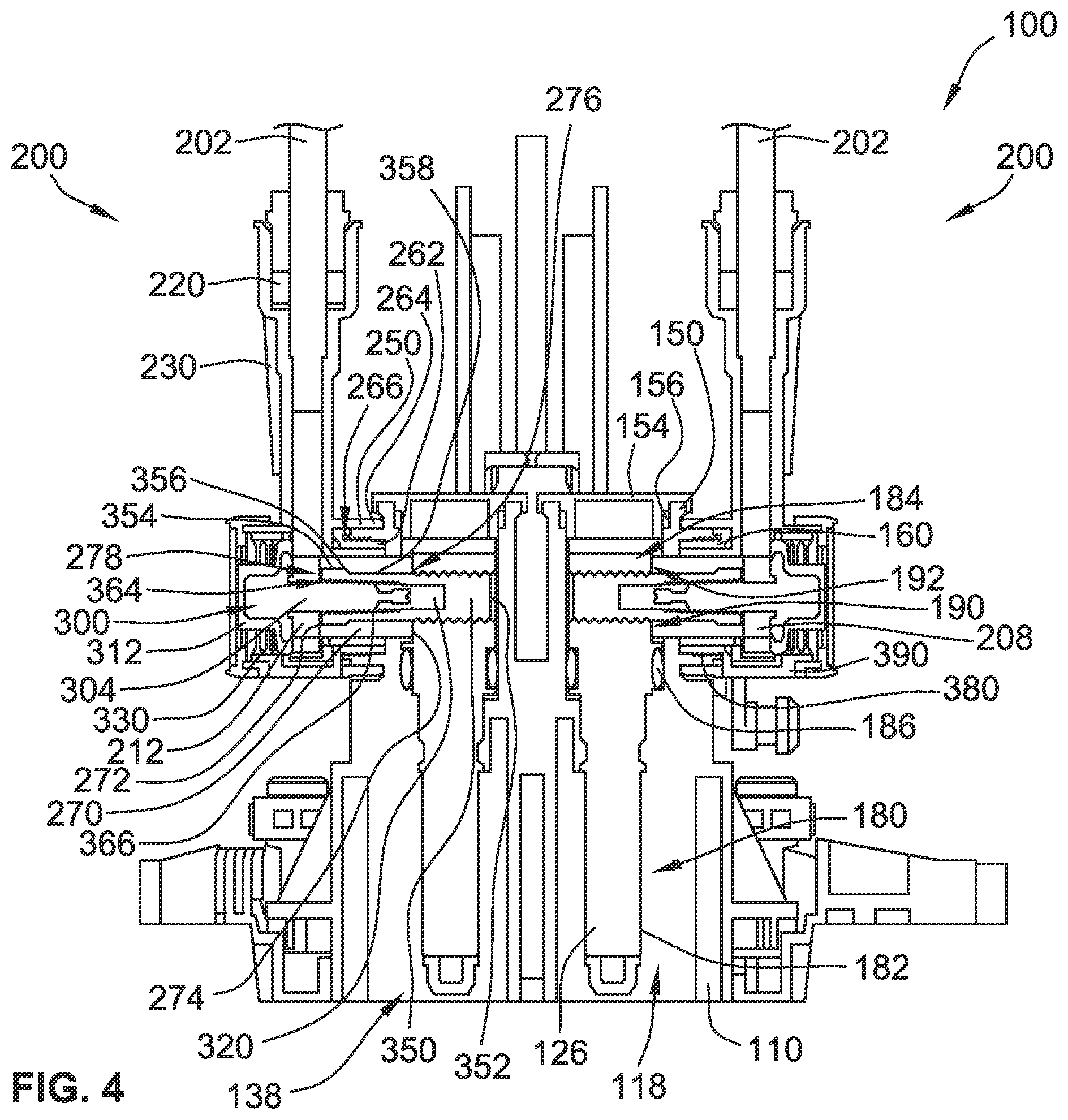 Patent US12479318 Figure 4 – Charging inlet assembly having a power harness