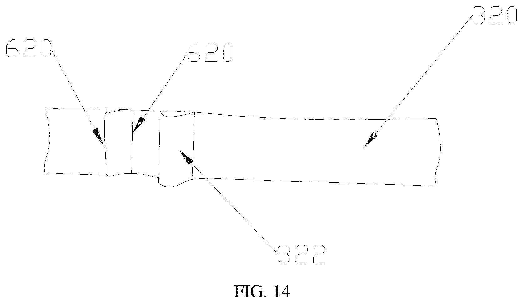 Patent US12479340 Figure 14 – Child safety seat