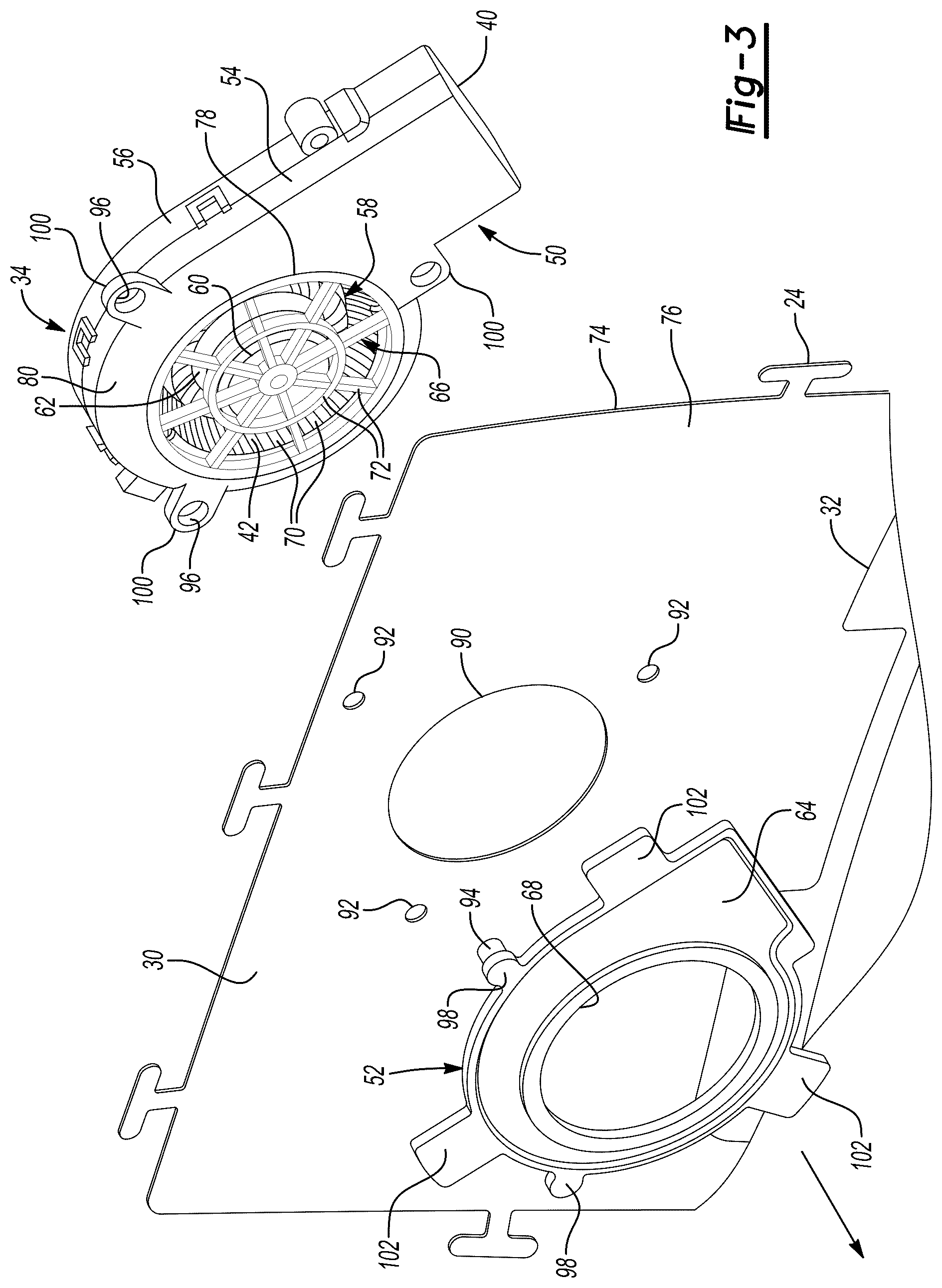 Patent US12479343 Figure 2 – Modular fan attachment