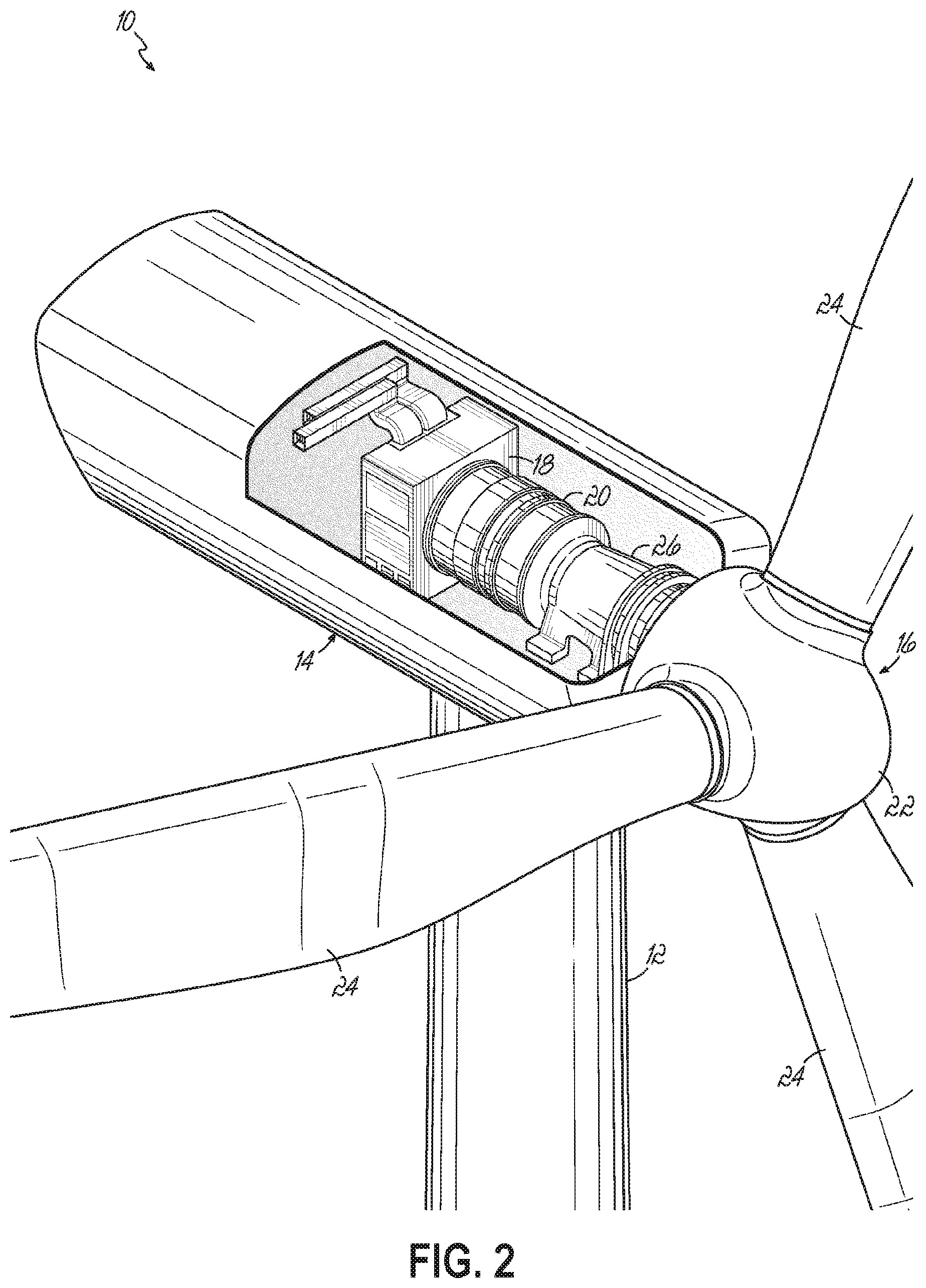 Patent US12479351 Figure 2 – Apparatuses, systems and methods for the transportation of wind turbine blades on roadways