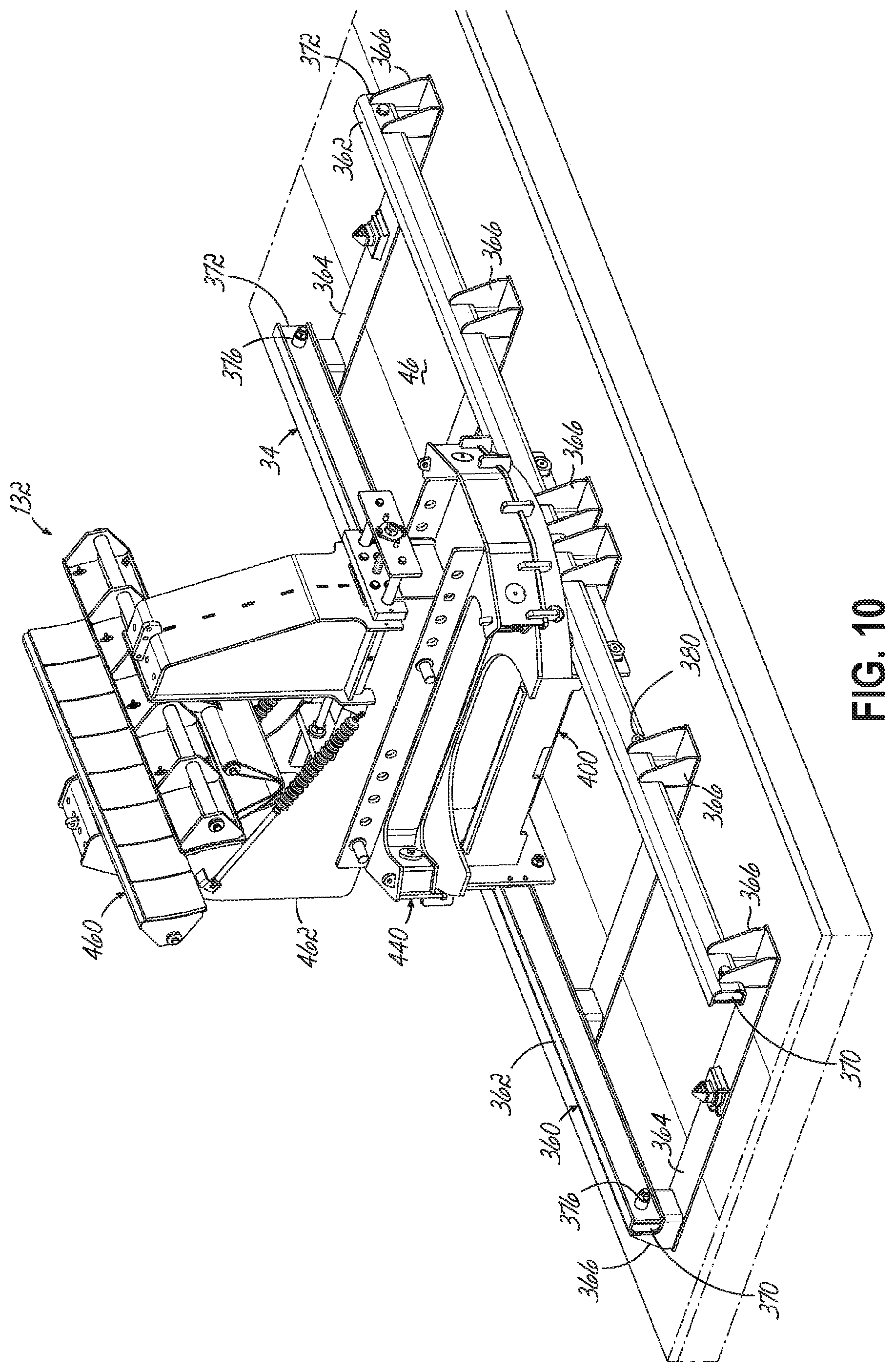 Patent US12479351 Figure 16 – Apparatuses, systems and methods for the transportation of wind turbine blades on roadways