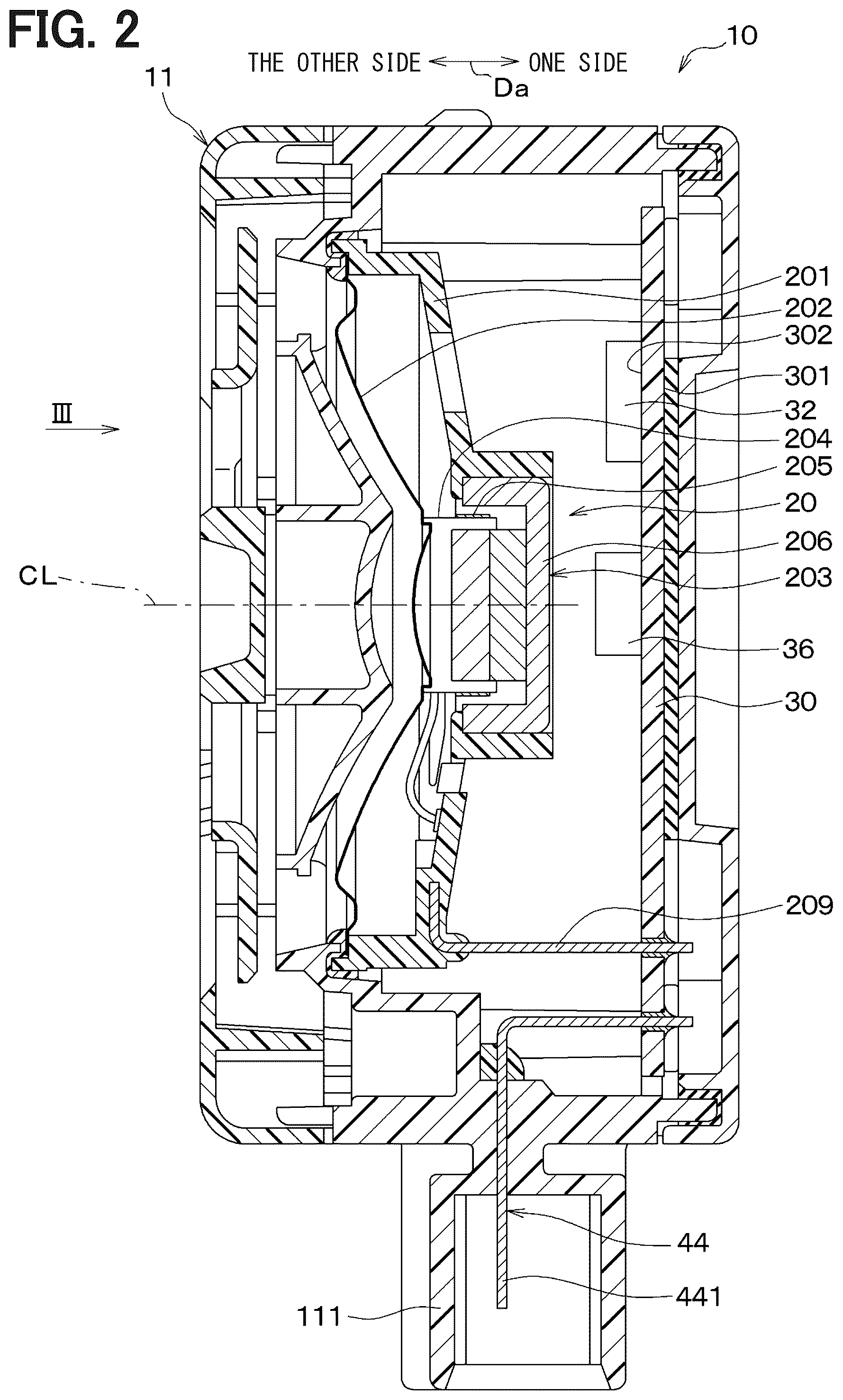Patent US12479361 Figure 2 – Proximity alarm device