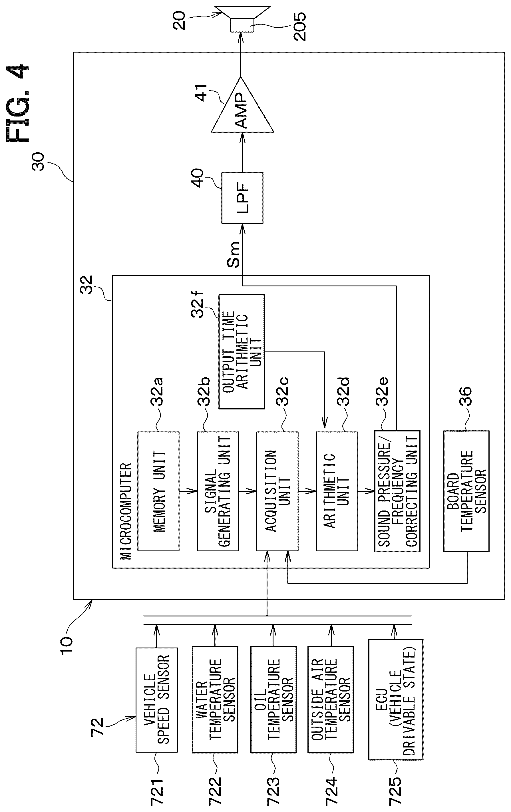 Patent US12479361 Figure 4 – Proximity alarm device