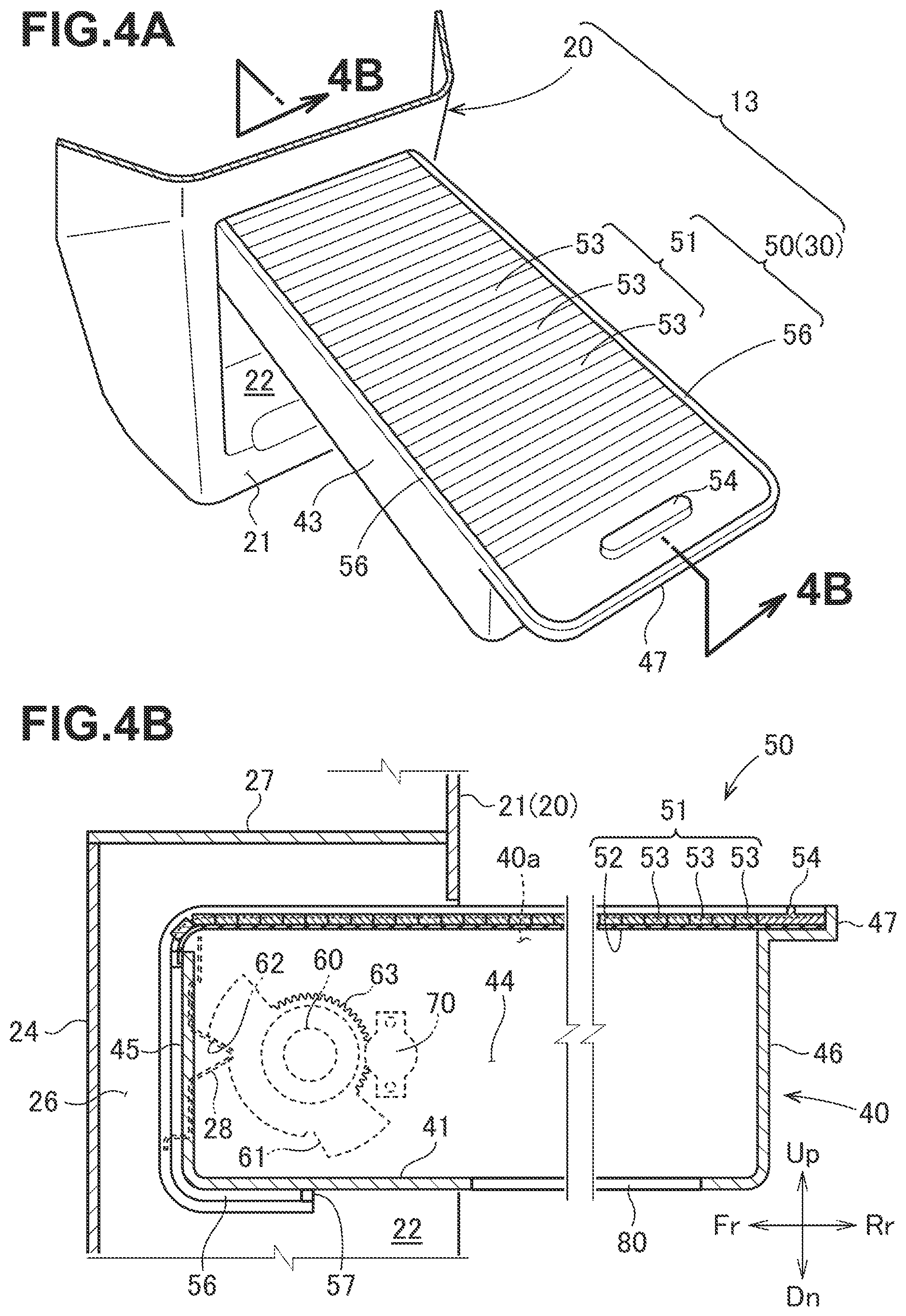 Patent US12479368 Figure 4 – Storage device for vehicle