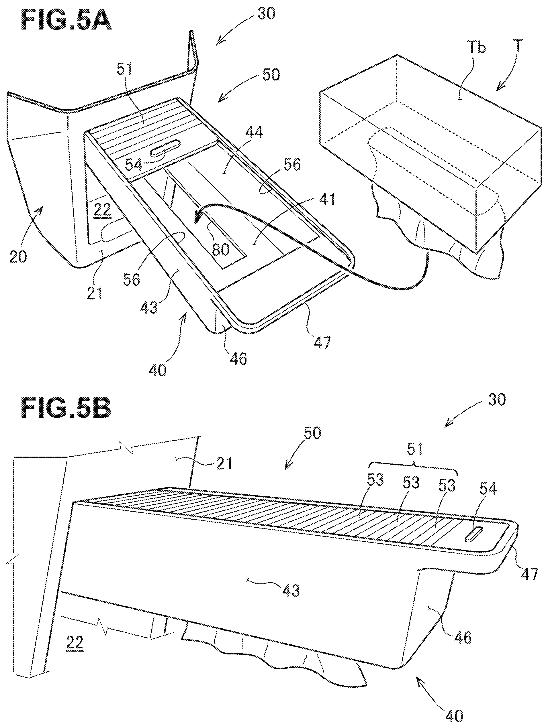 Patent US12479368 Figure 5 – Storage device for vehicle
