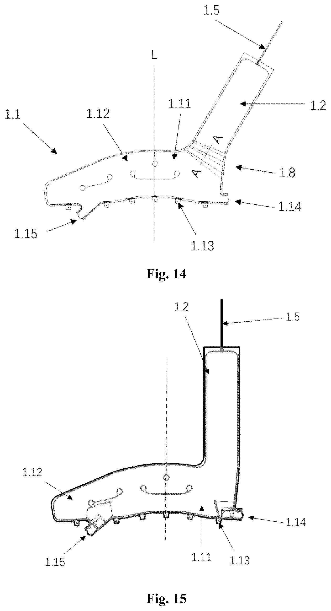 Patent US12479390 Figure 7 – Safety airbag device, vehicle seat and vehicle