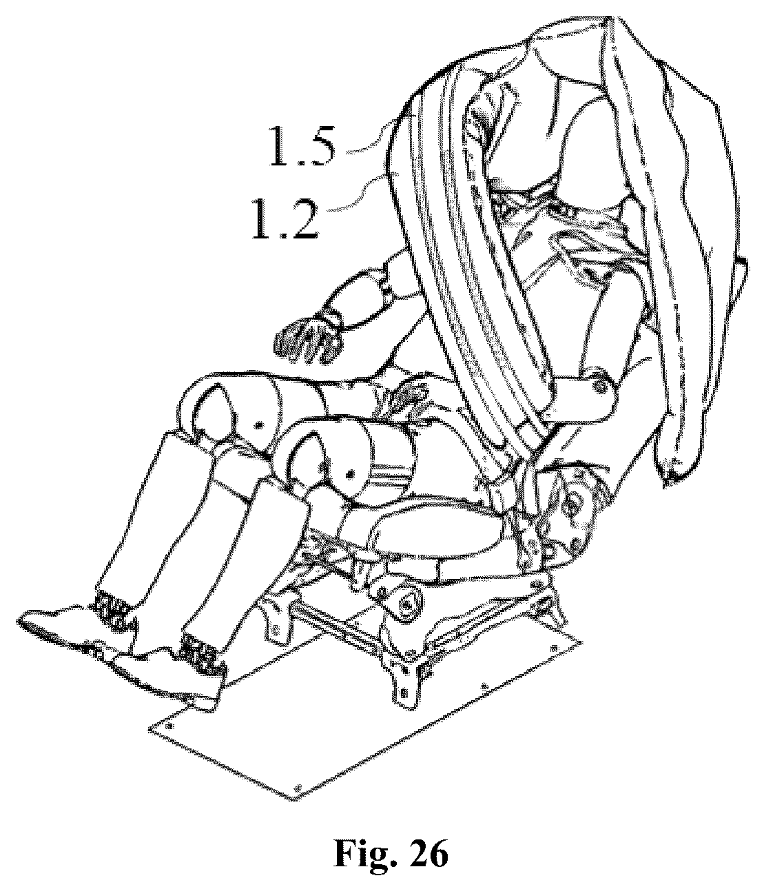 Patent US12479390 Figure 13 – Safety airbag device, vehicle seat and vehicle