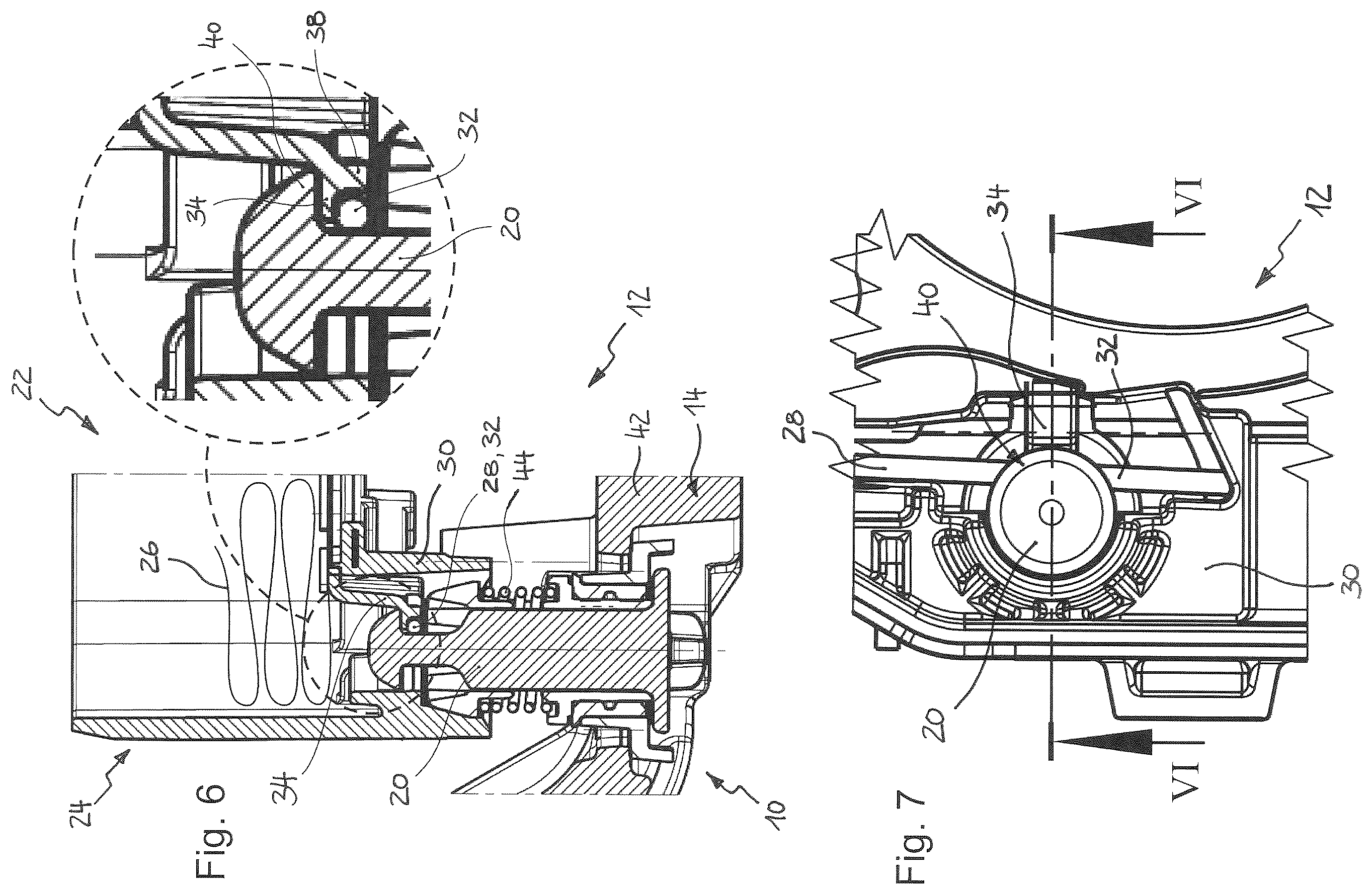 Patent US12479391 Figure 3 – Airbag module and vehicle steering unit have an airbag module of this type