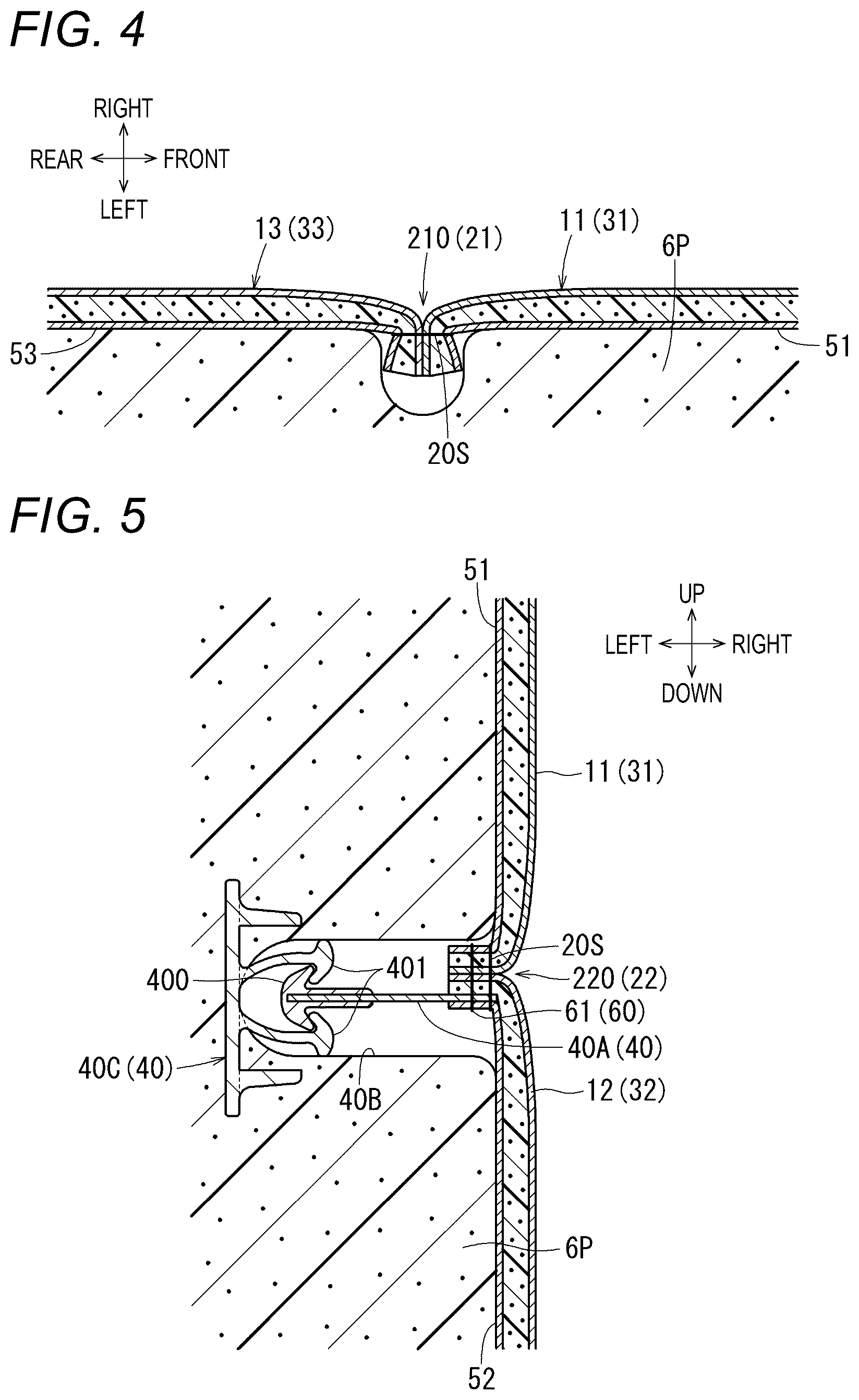 Patent US12479393 Figure 4 – Vehicle seat
