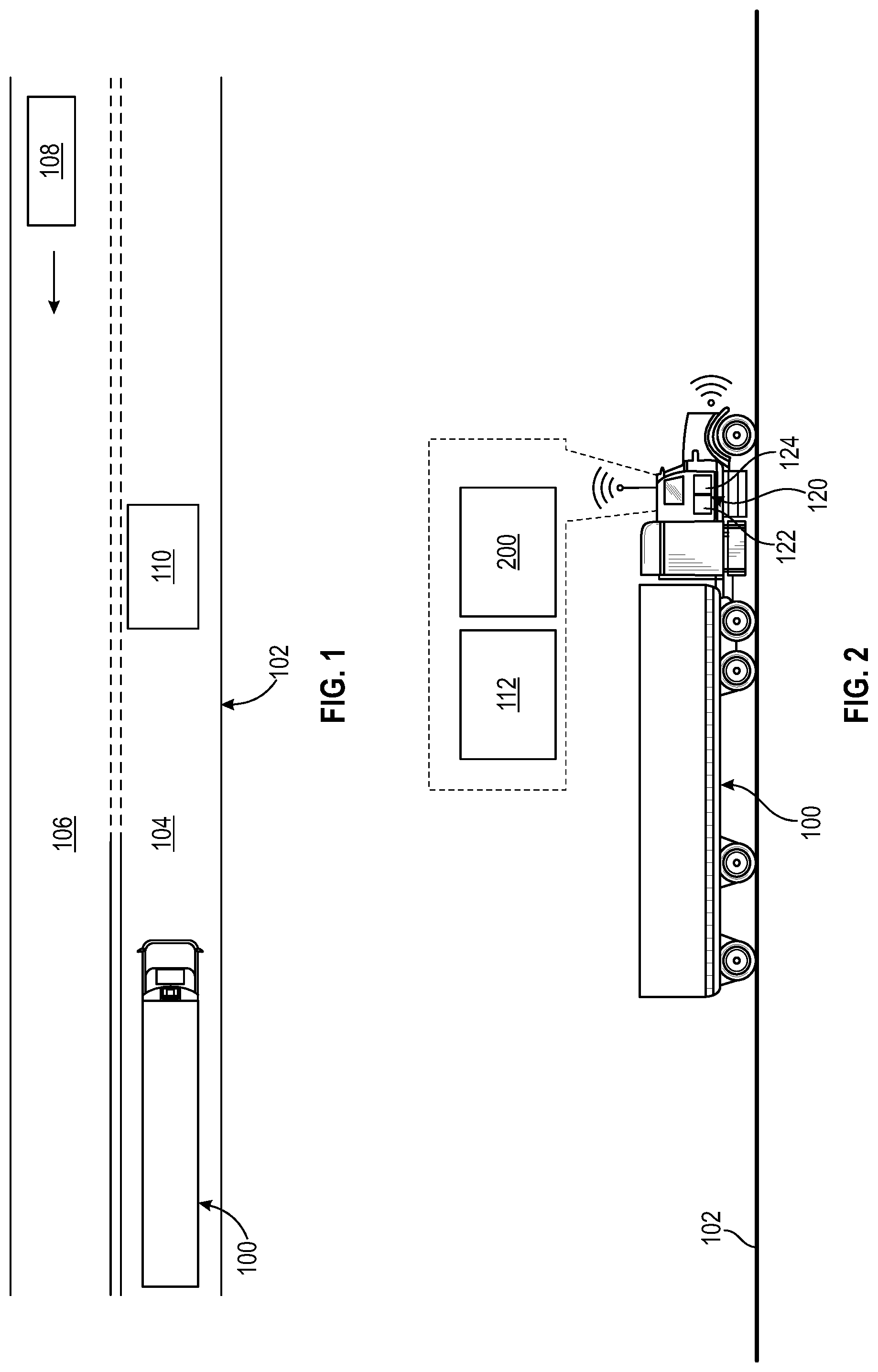 Patent US12479437 Figure 1 – Systems and methods for vehicle control in response to a passing opportunity
