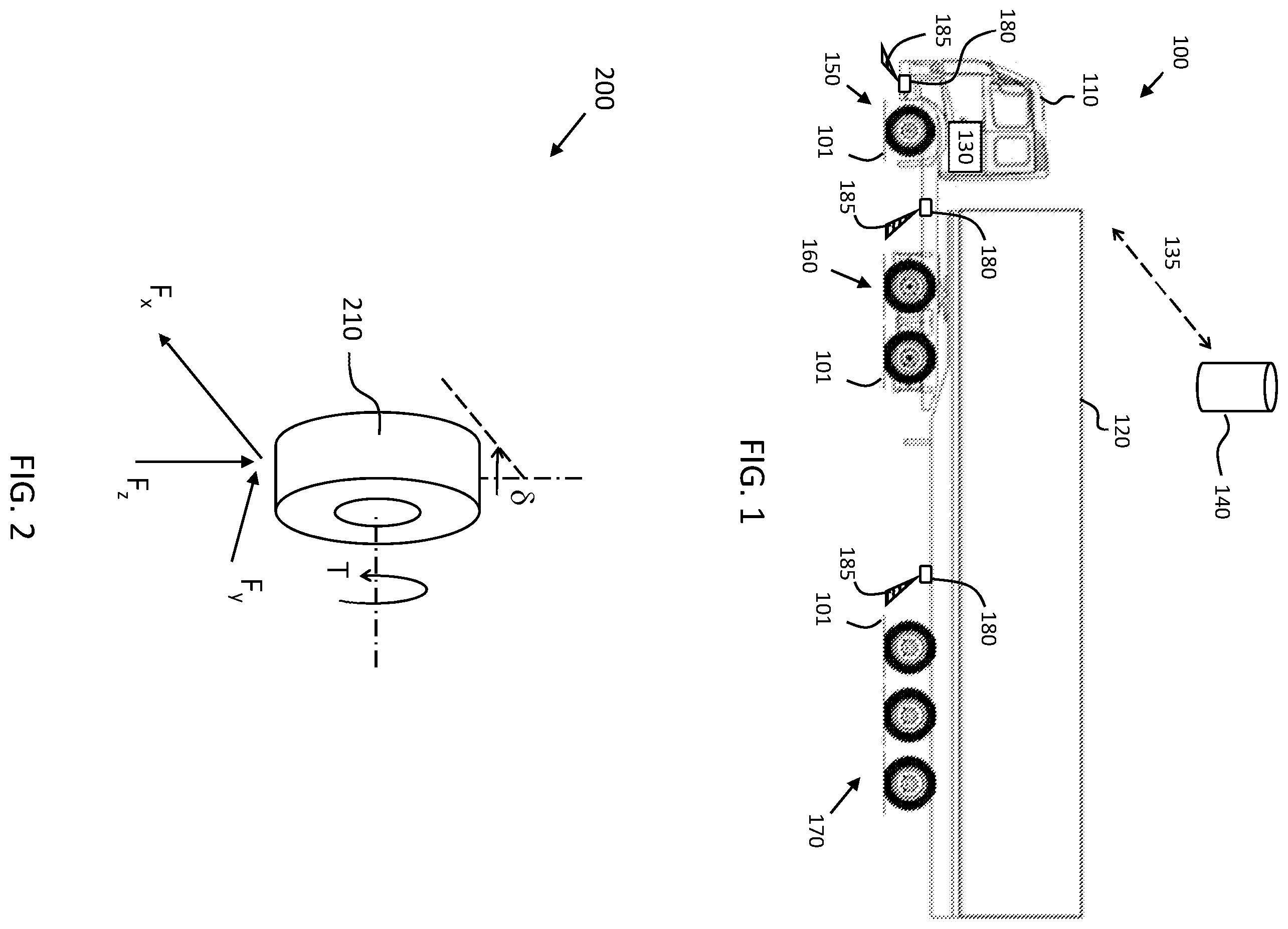 Patent US12479440 Figure 1 – Radar-triggered road friction estimation