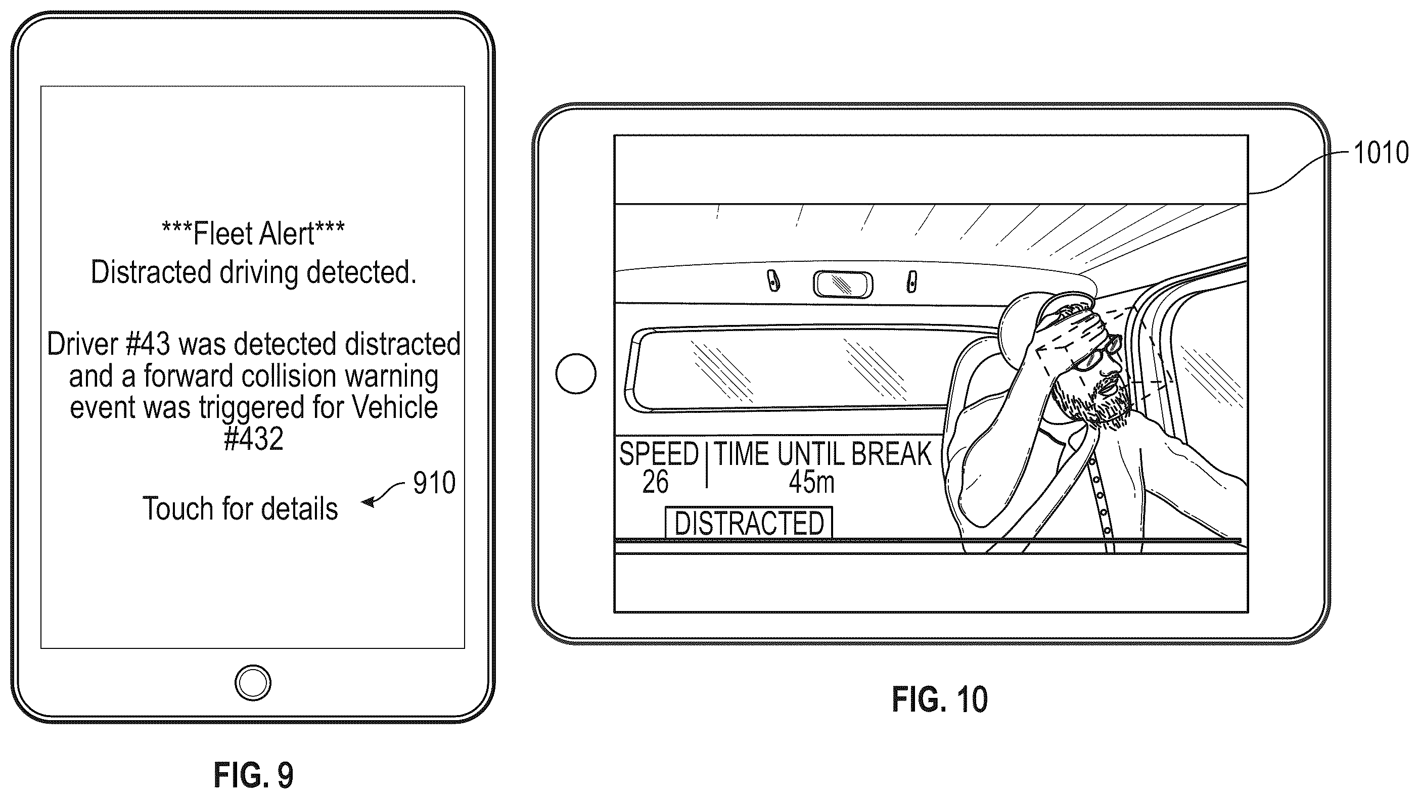 Patent US12479446 Figure 9 – Driver identification using diverse driver assignment sources