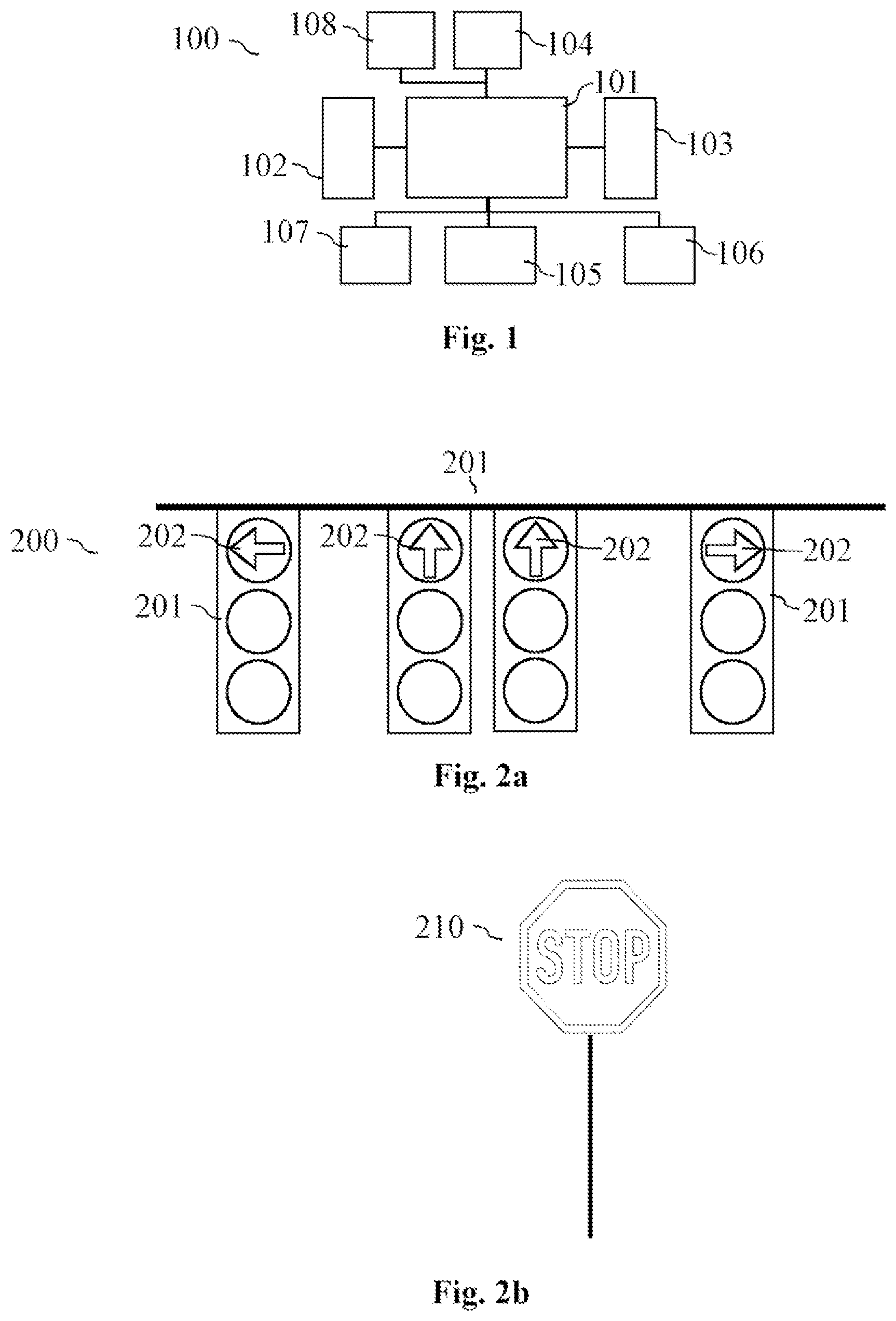 Patent US12479458 Figure 1 – Vehicle control system and method for outputting information related to a signaling unit