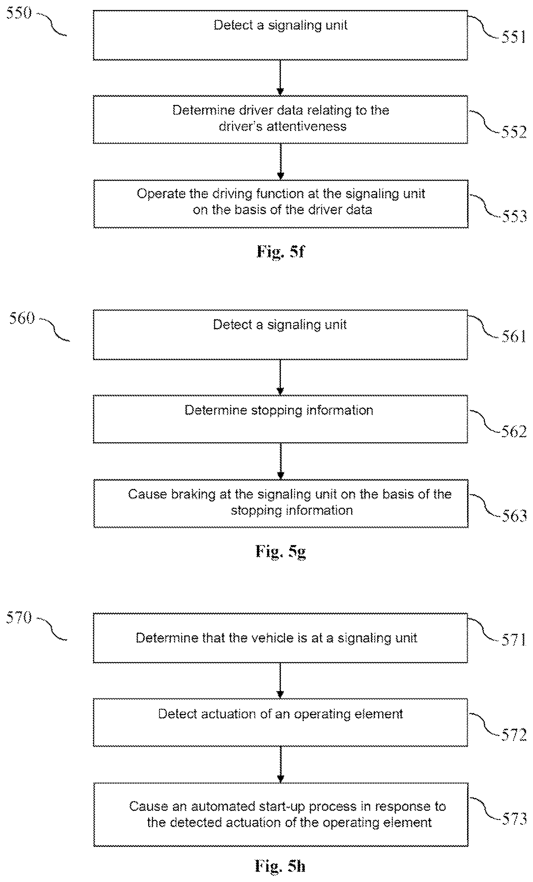 Patent US12479458 Figure 5 – Vehicle control system and method for outputting information related to a signaling unit