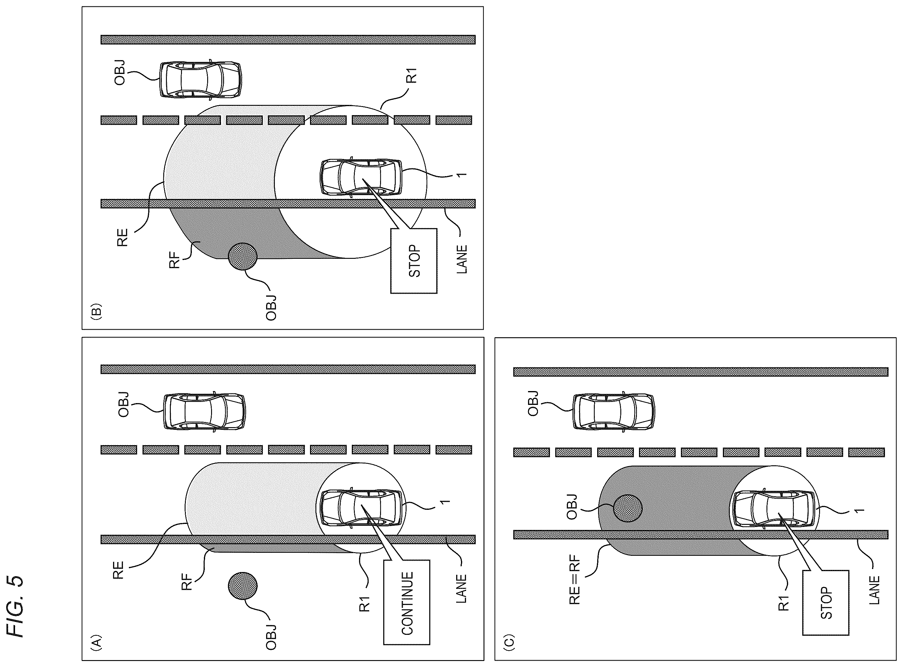 Patent US12479472 Figure 5 – Moving body control system and moving body control method