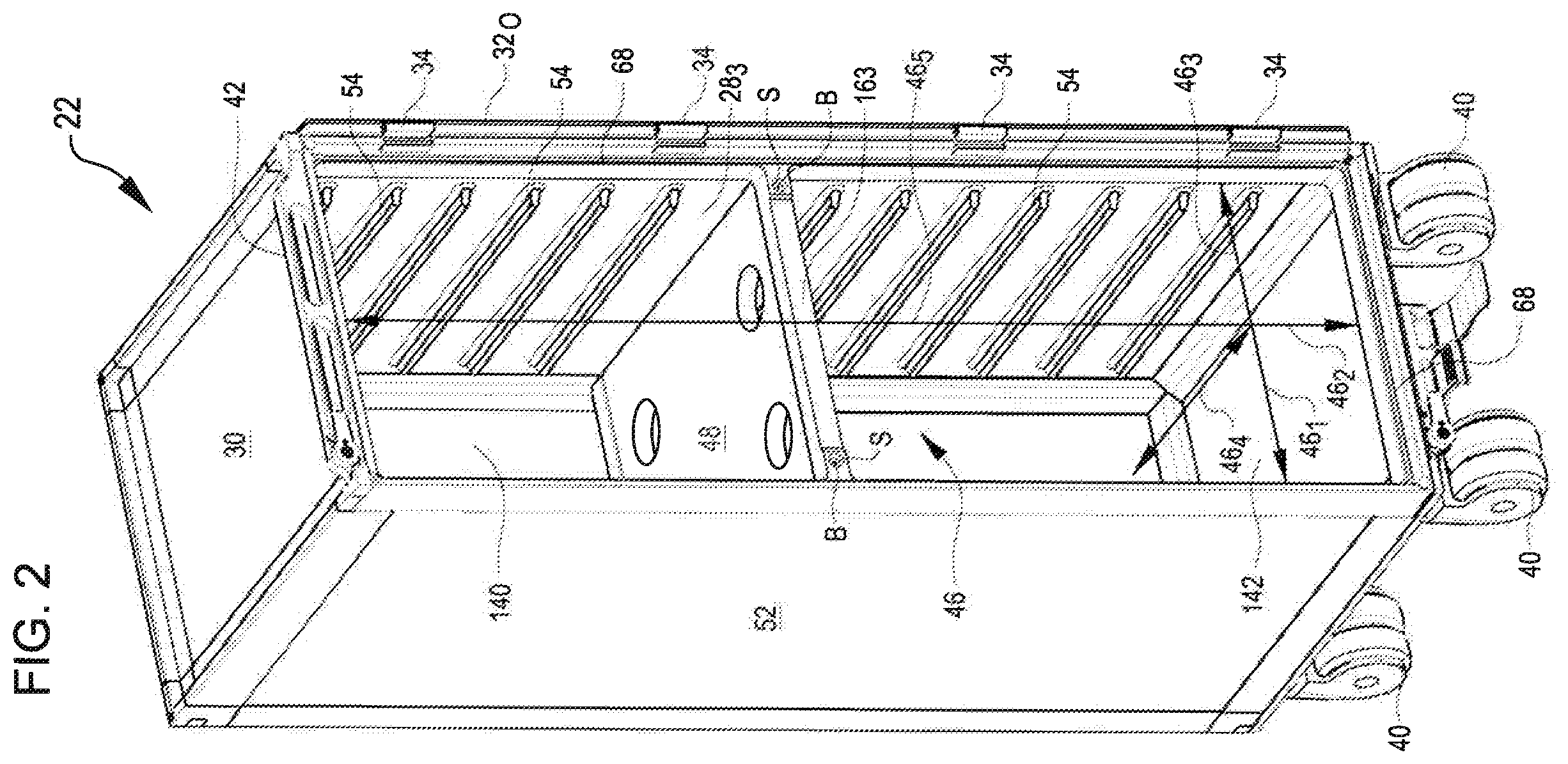 Patent US12479485 Figure 2 – Thermal cart