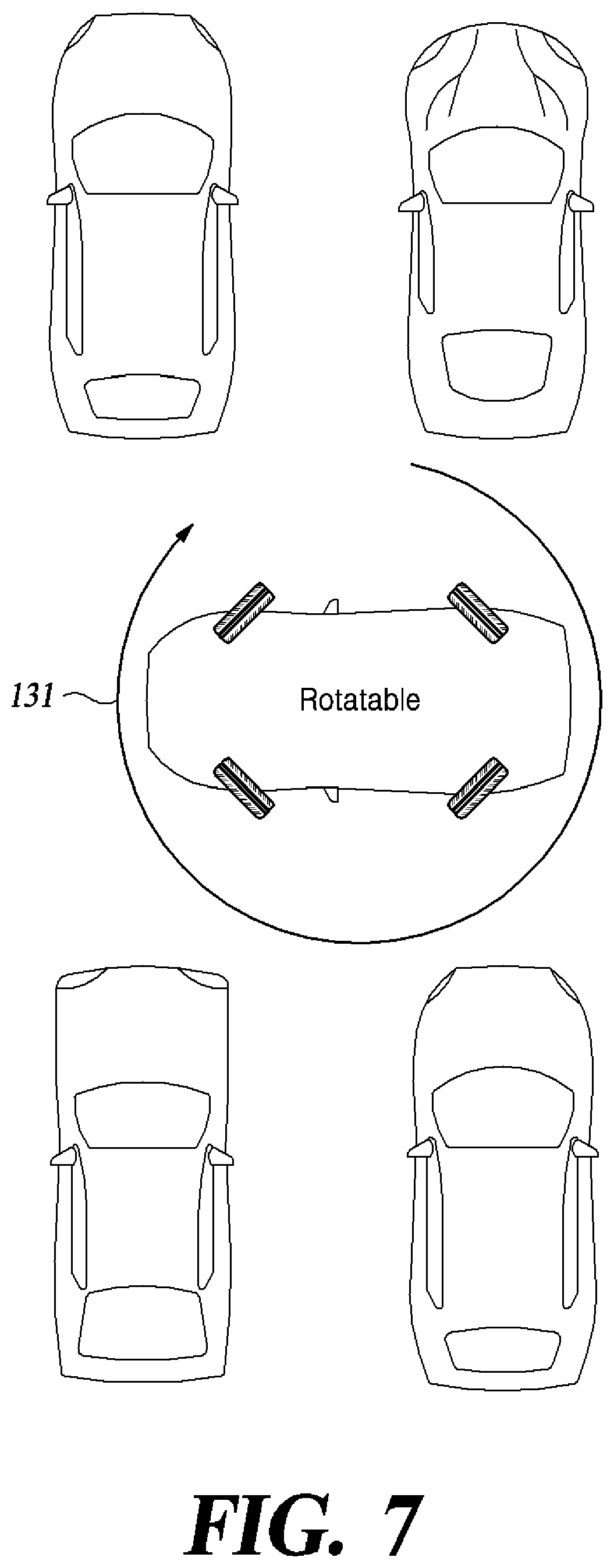 Patent US12479505 Figure 7 – Method and apparatus for providing guidelines for parking and stopping of vehicle