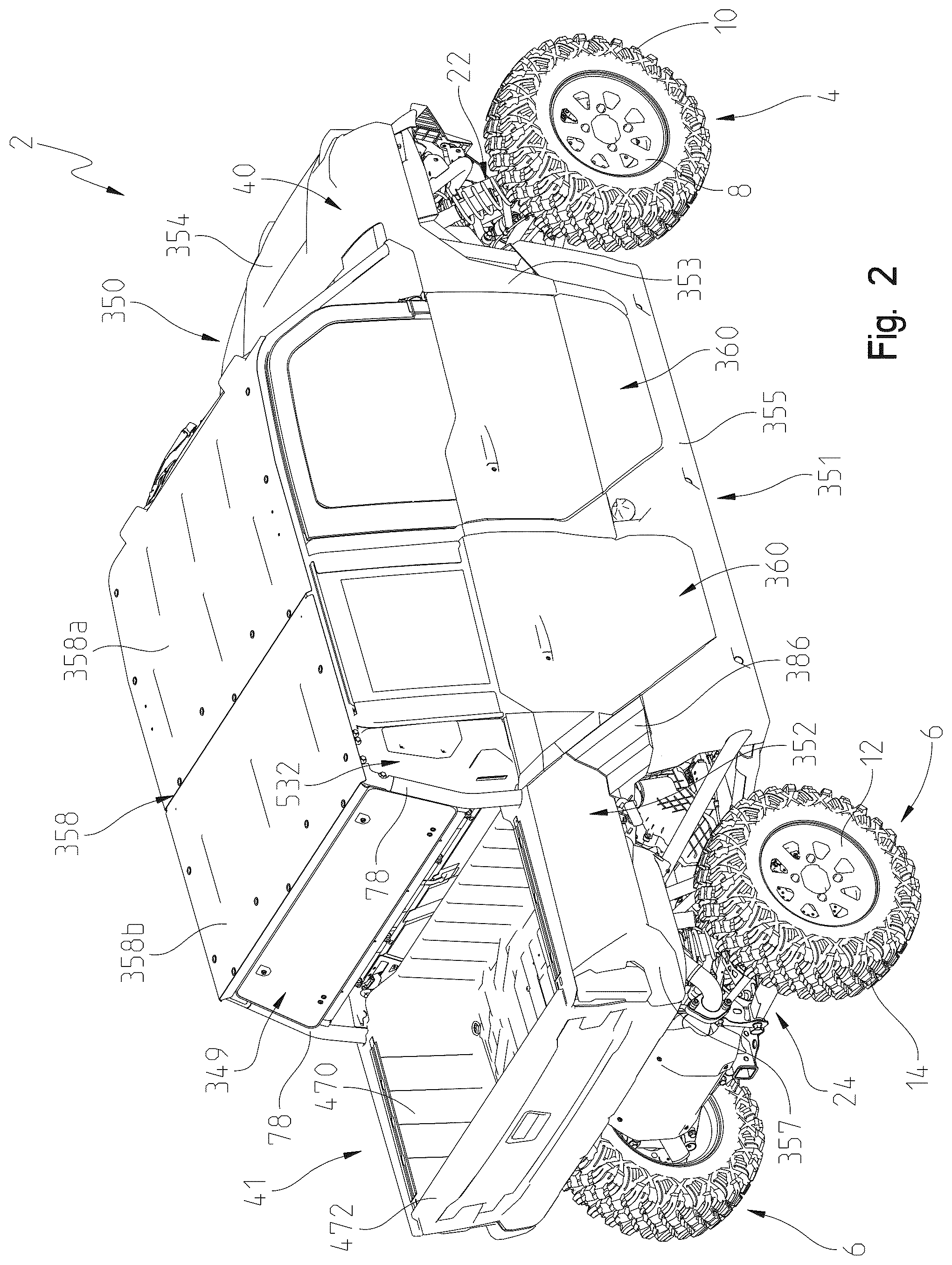 Patent US12479508 Figure 2 – Off-road vehicle