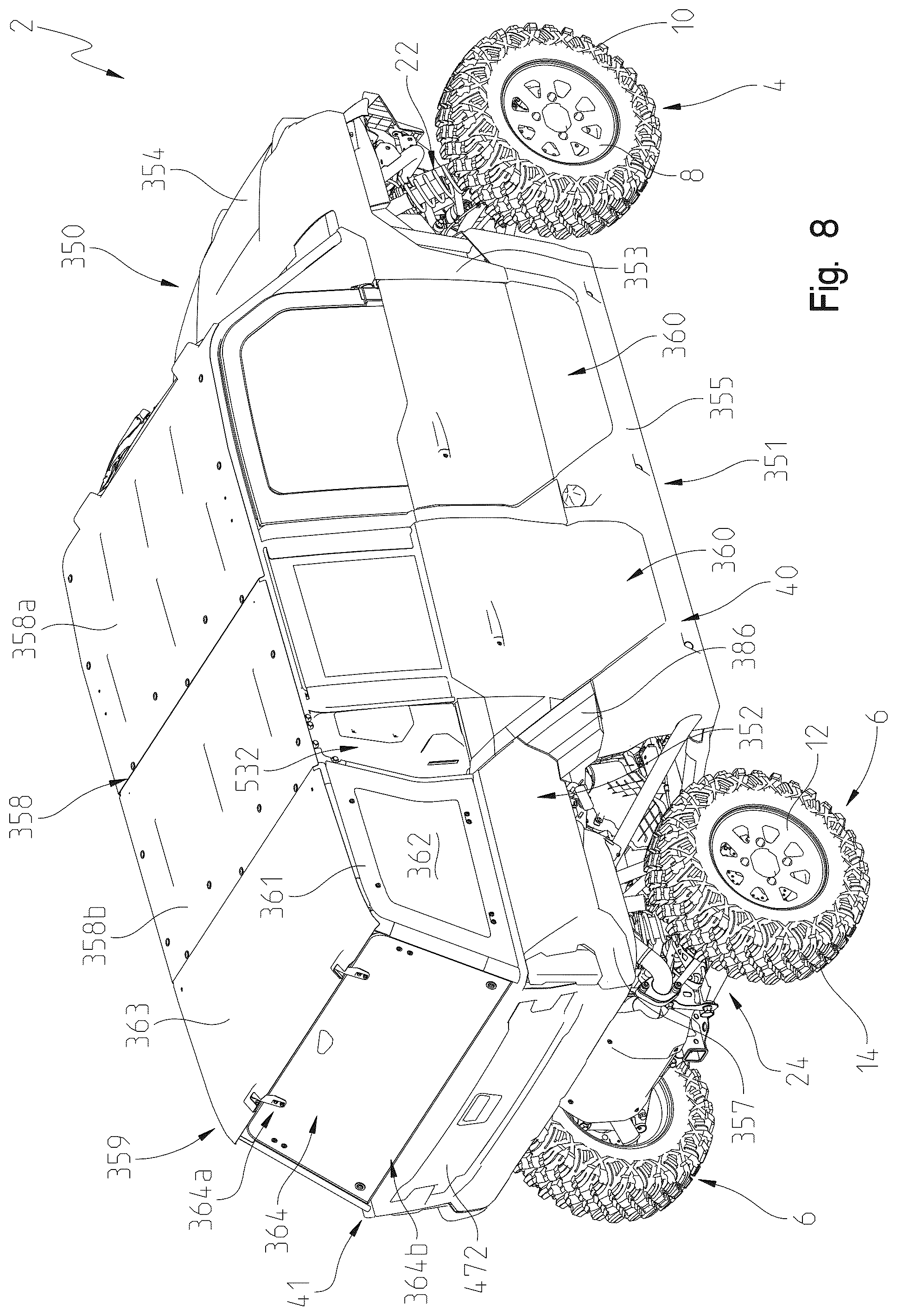Patent US12479508 Figure 7 – Off-road vehicle