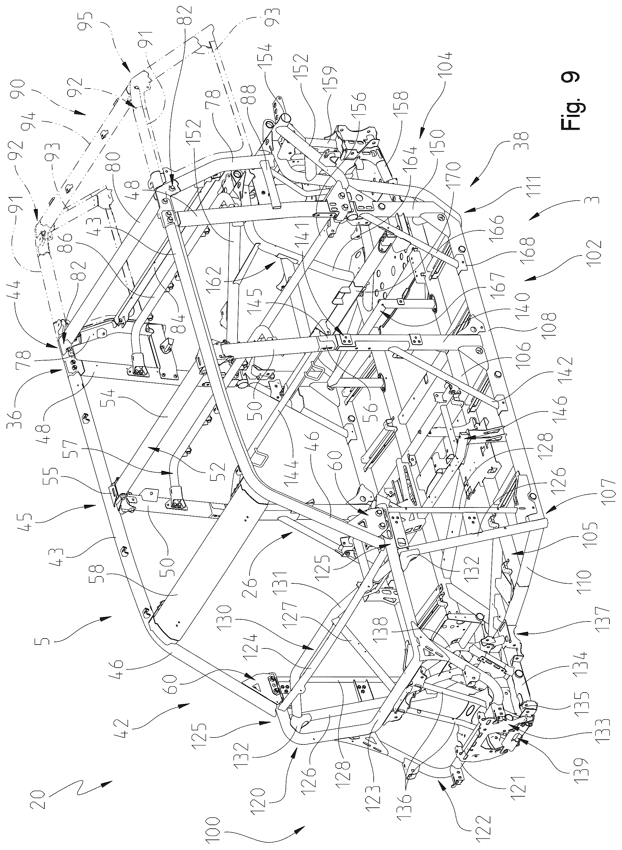 Patent US12479508 Figure 8 – Off-road vehicle