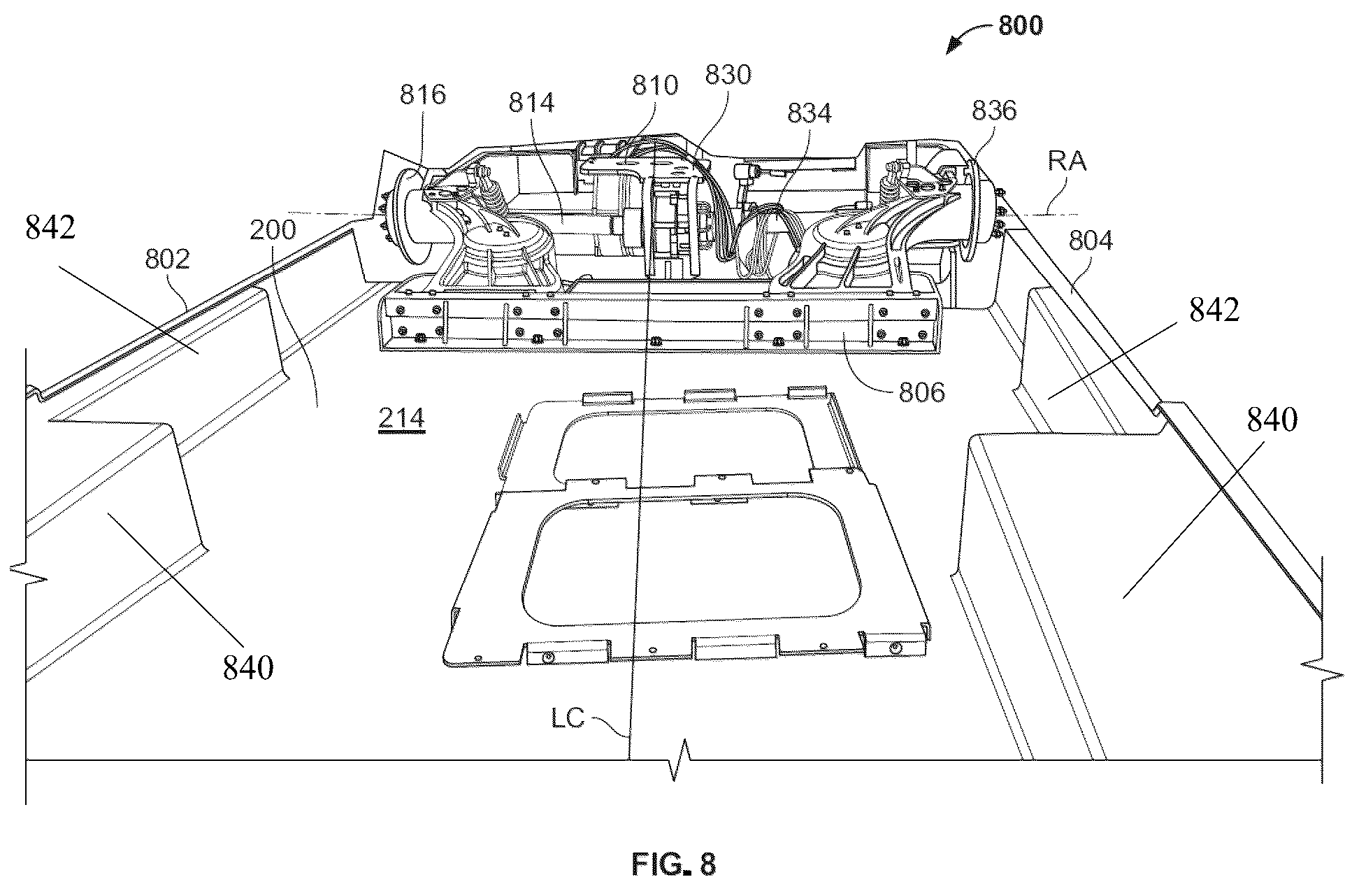 Patent US12479509 Figure 7 – Land vehicles incorporating removable powertrain units, powertrain units, and methods therefor